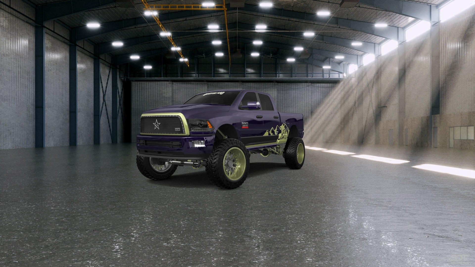 Dodge Ram 2500 4 Door Truck 2014