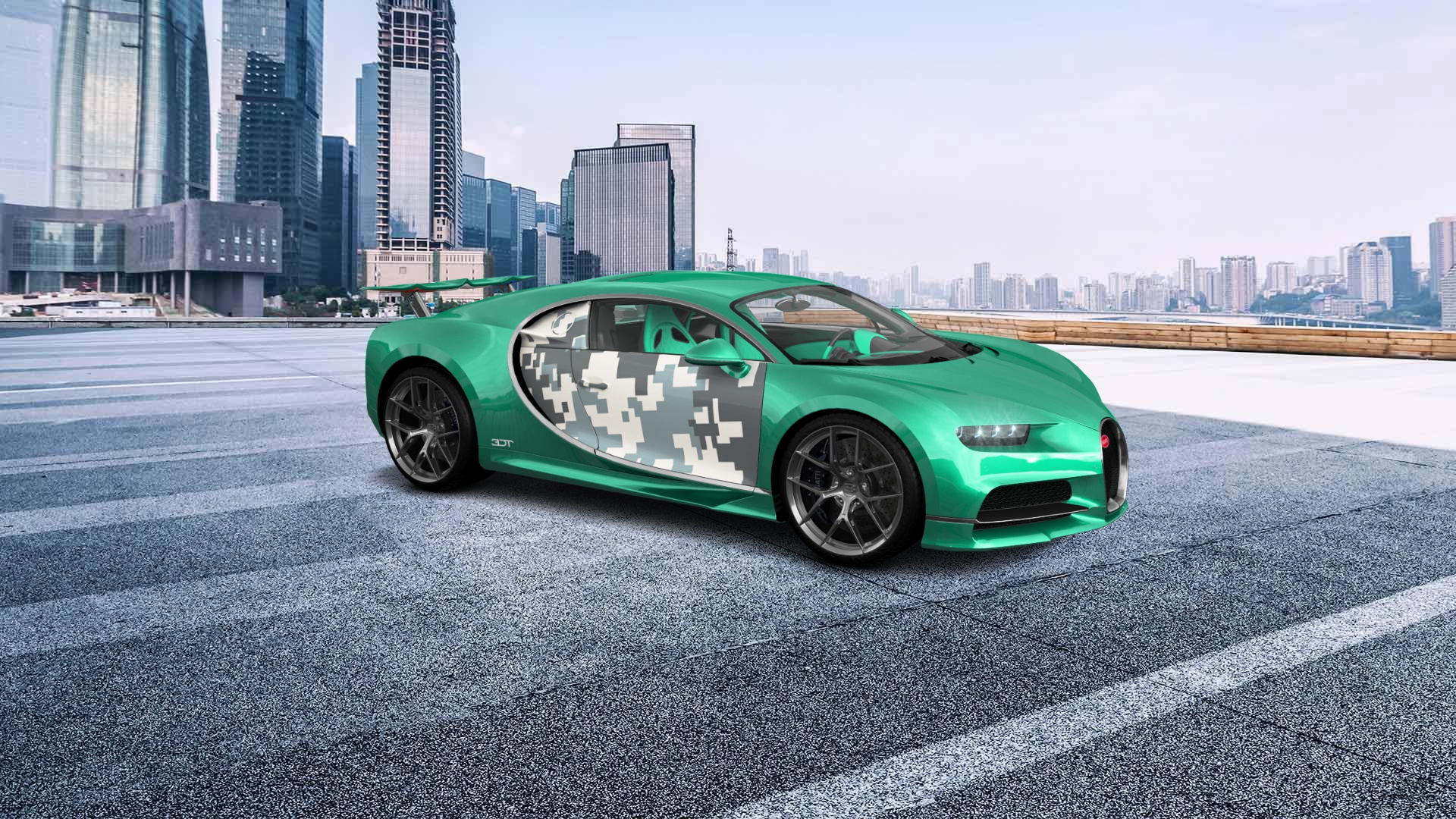Bugatti Chiron 2 Door Coupe 2016 tuning
