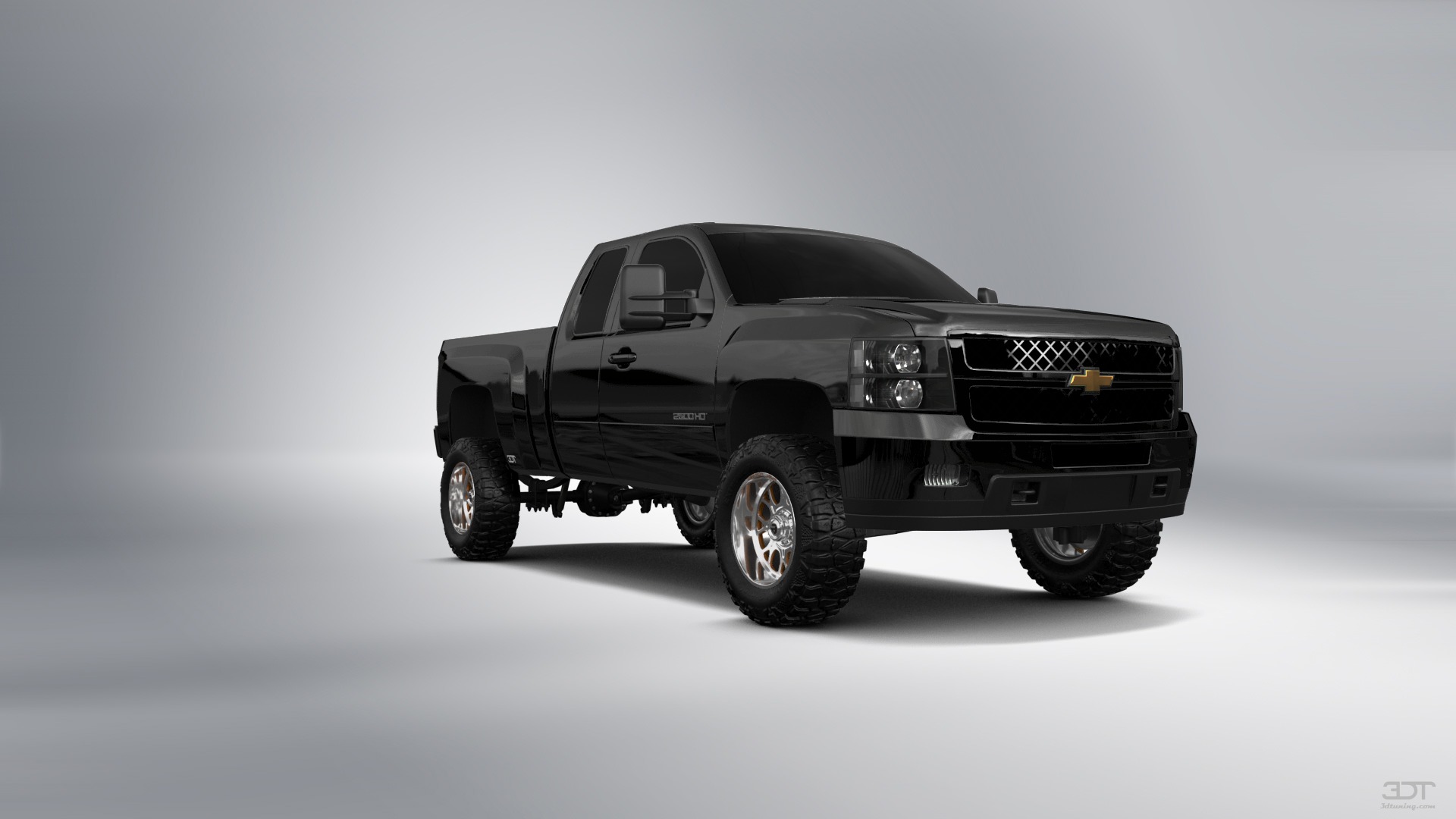 Chevrolet Silverado 2500 HD Extended Cab Pickup Truck 2007 tuning
