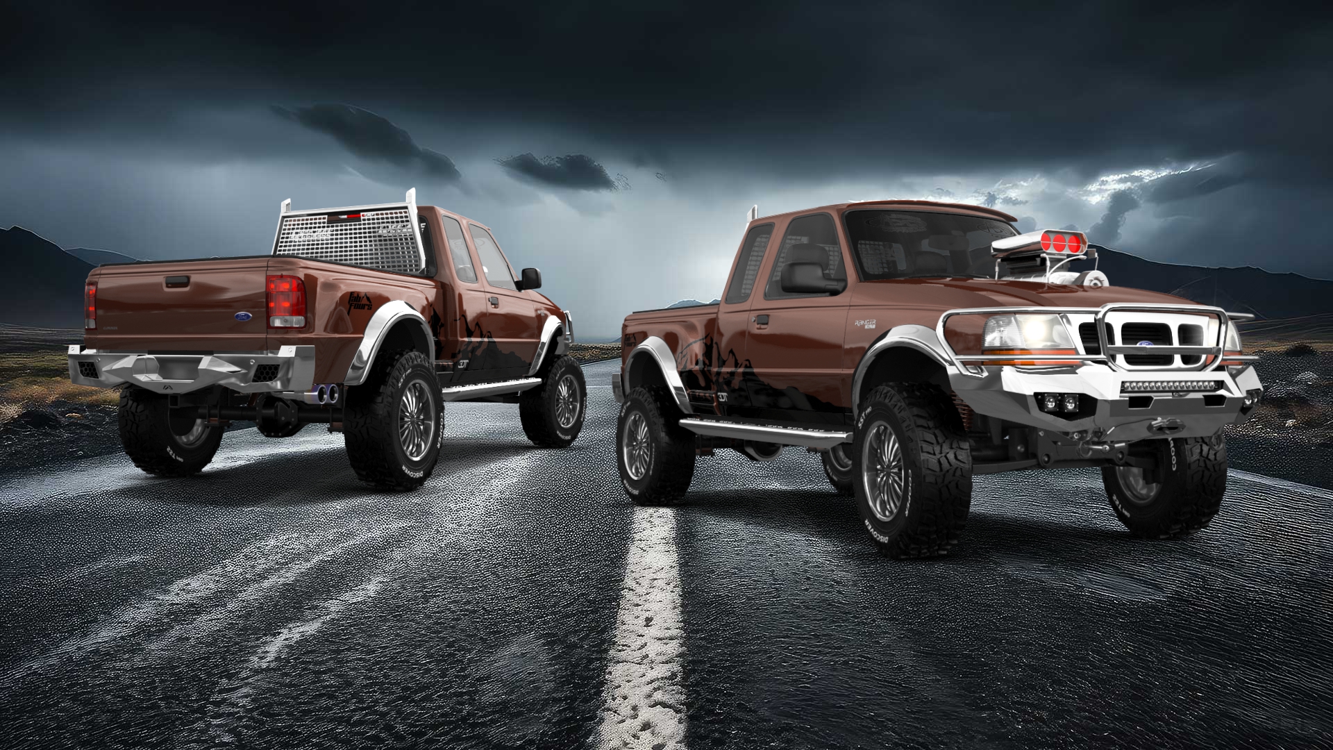 Ford Ranger Flareside 2 Door pickup truck 1998