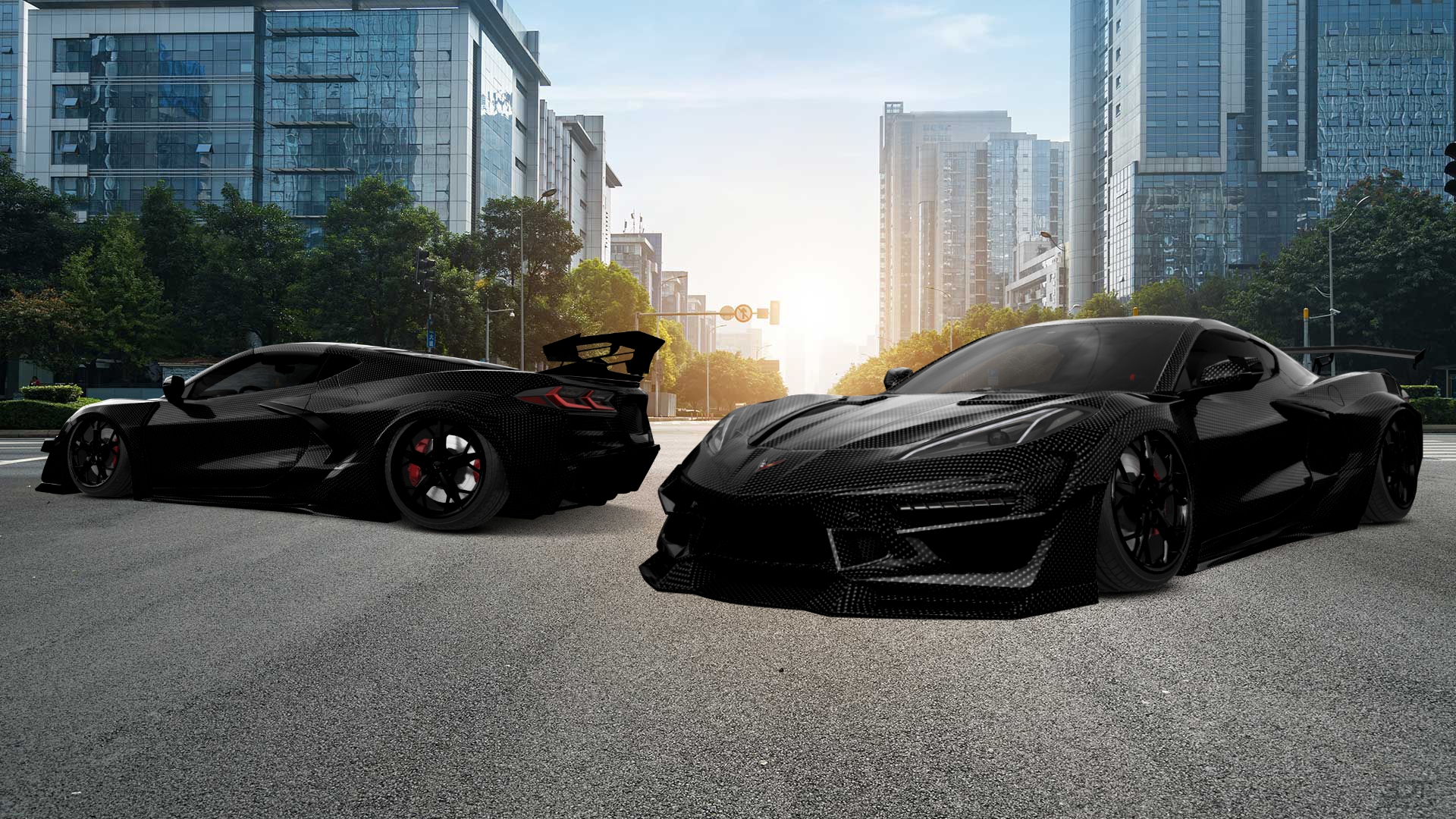 Chevrolet Corvette 2 door targa top 2020 tuning
