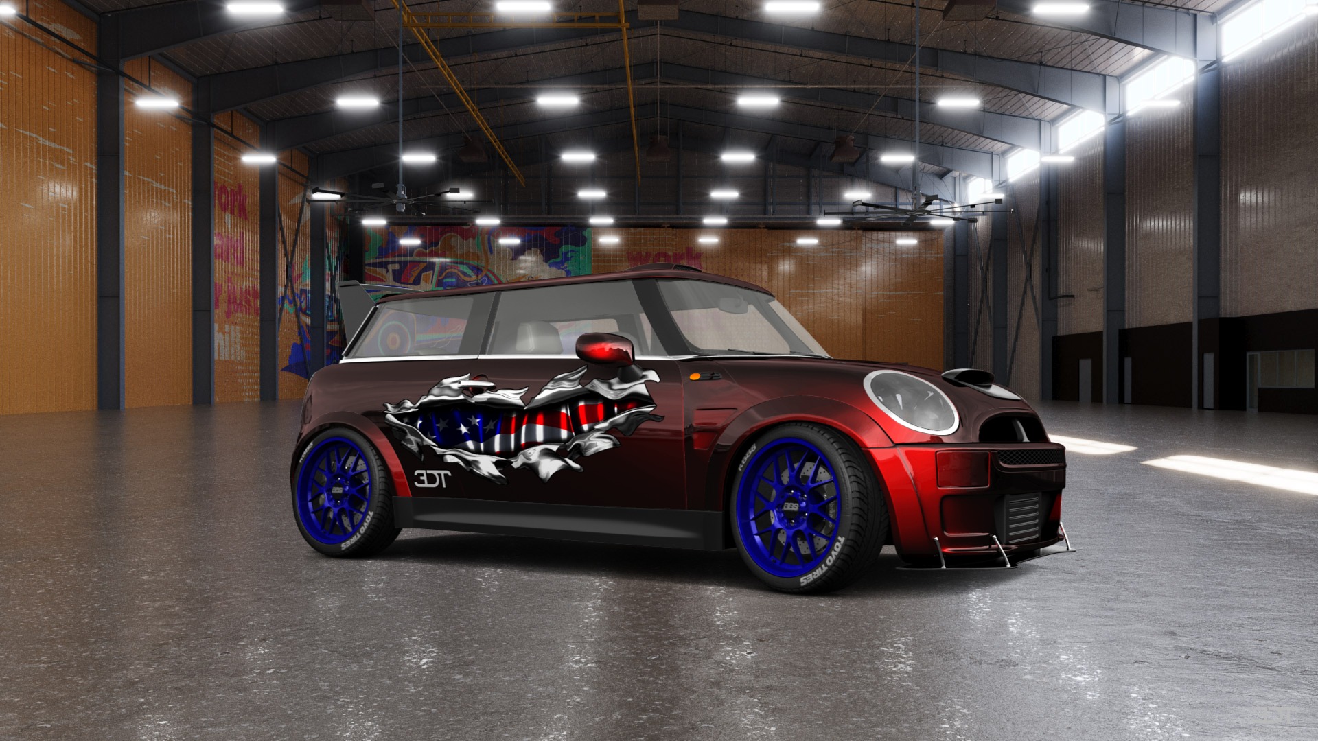 Modified Mini Cooper 2005 by Josefine Snedker Villadsen | 3DTuning