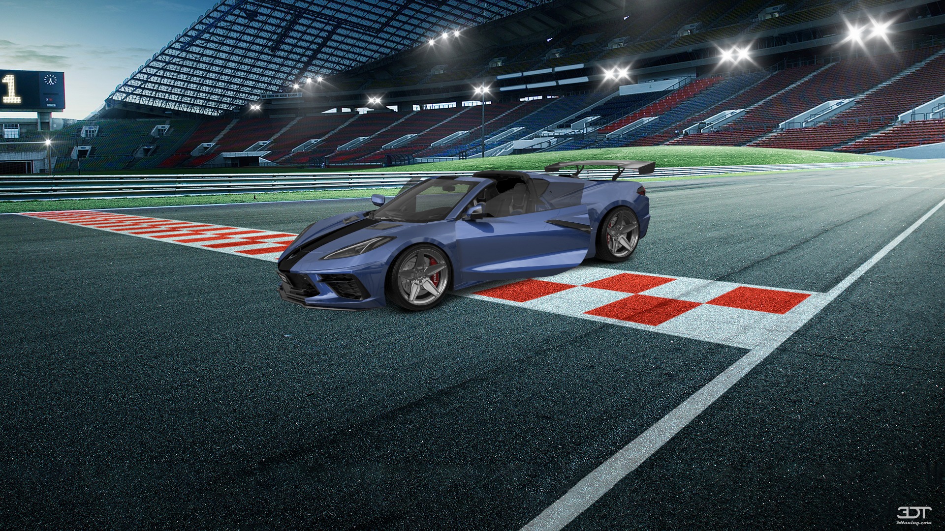 Chevrolet Corvette 2 door targa top 2020 tuning