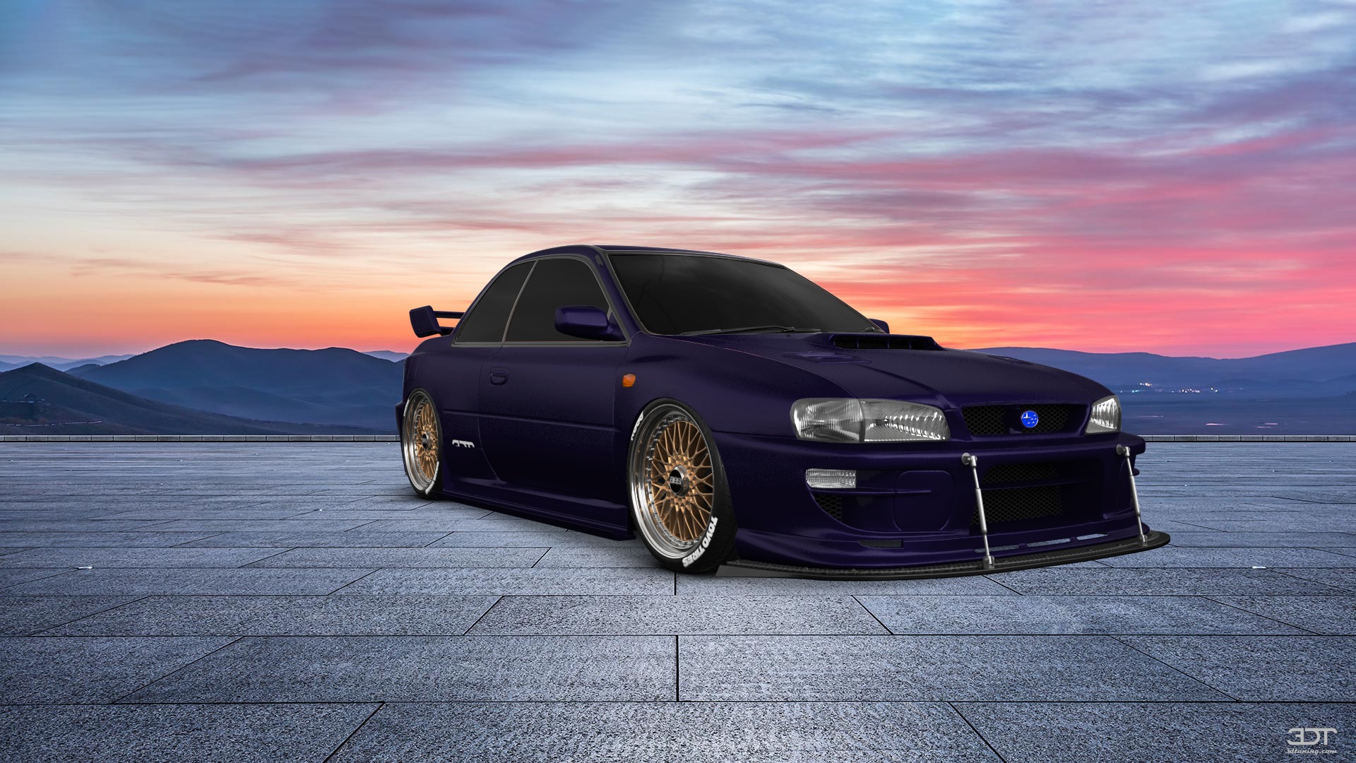 Subaru Impreza WRX STI 22B 2 Door Coupe 2000
