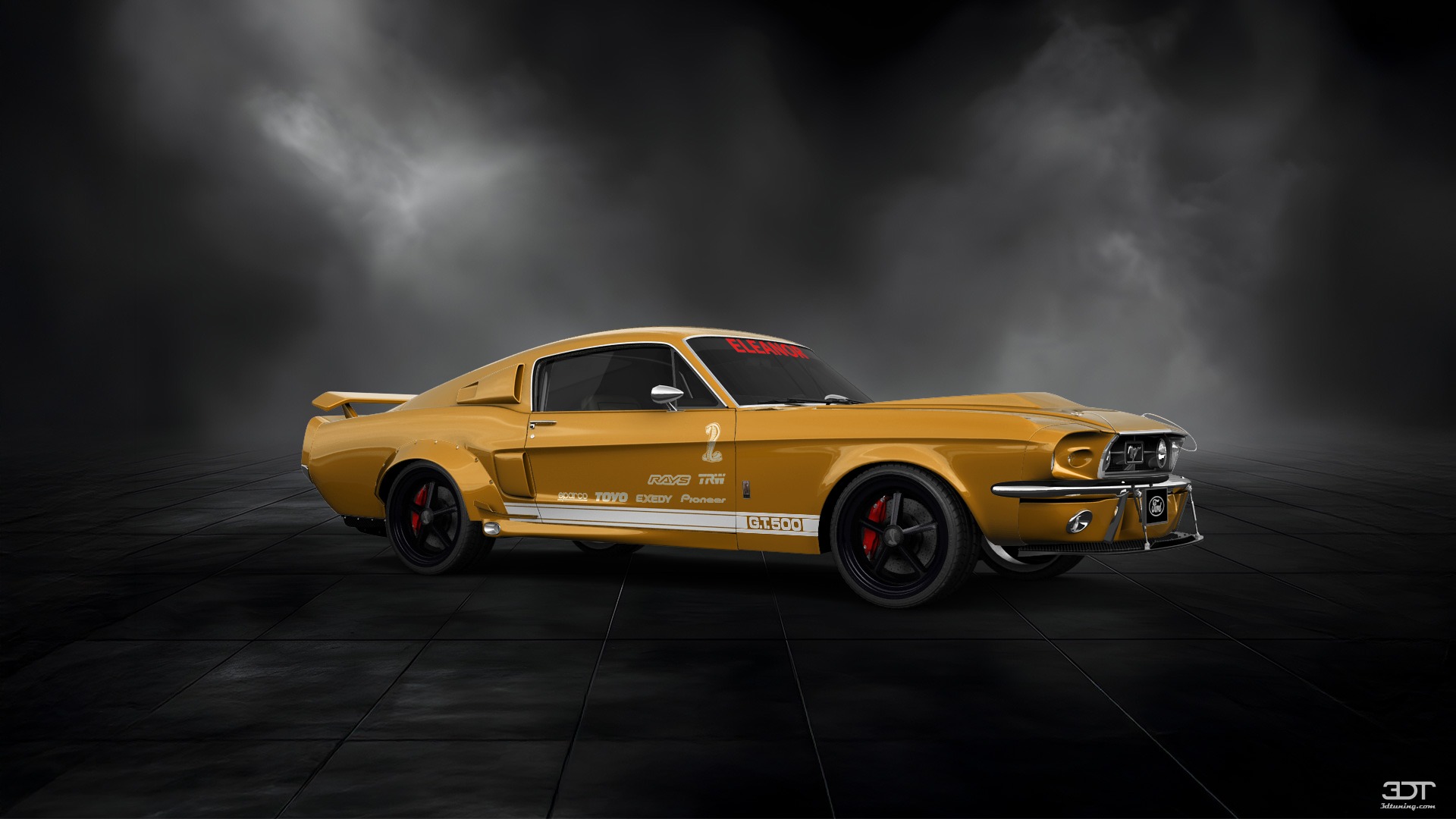 Mustang GT500 2 Door Coupe 1968