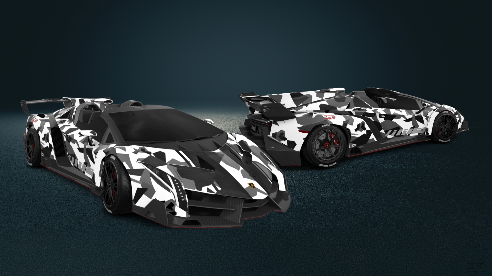 Lamborghini Veneno Roadster 2013 tuning