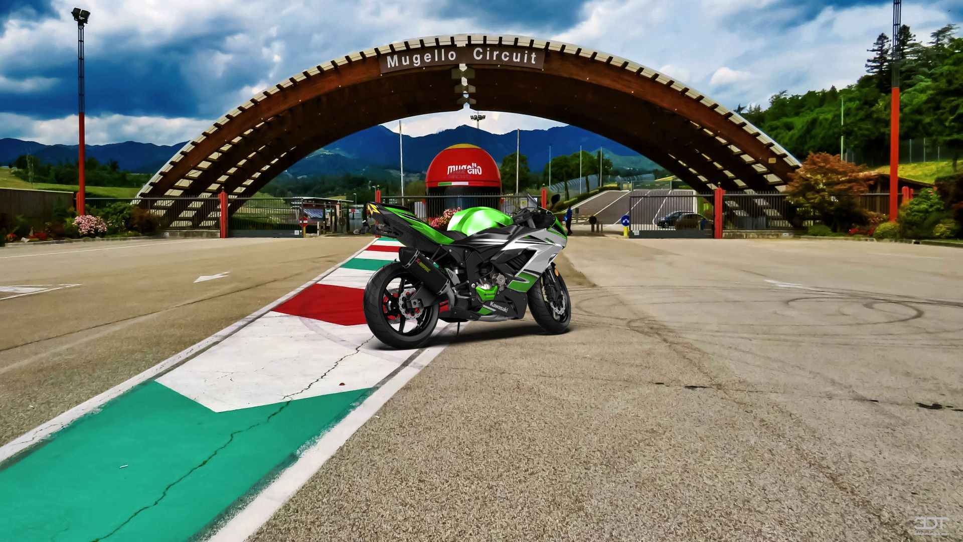 Kawasaki Ninja ZX 6R Sport Bike 2015