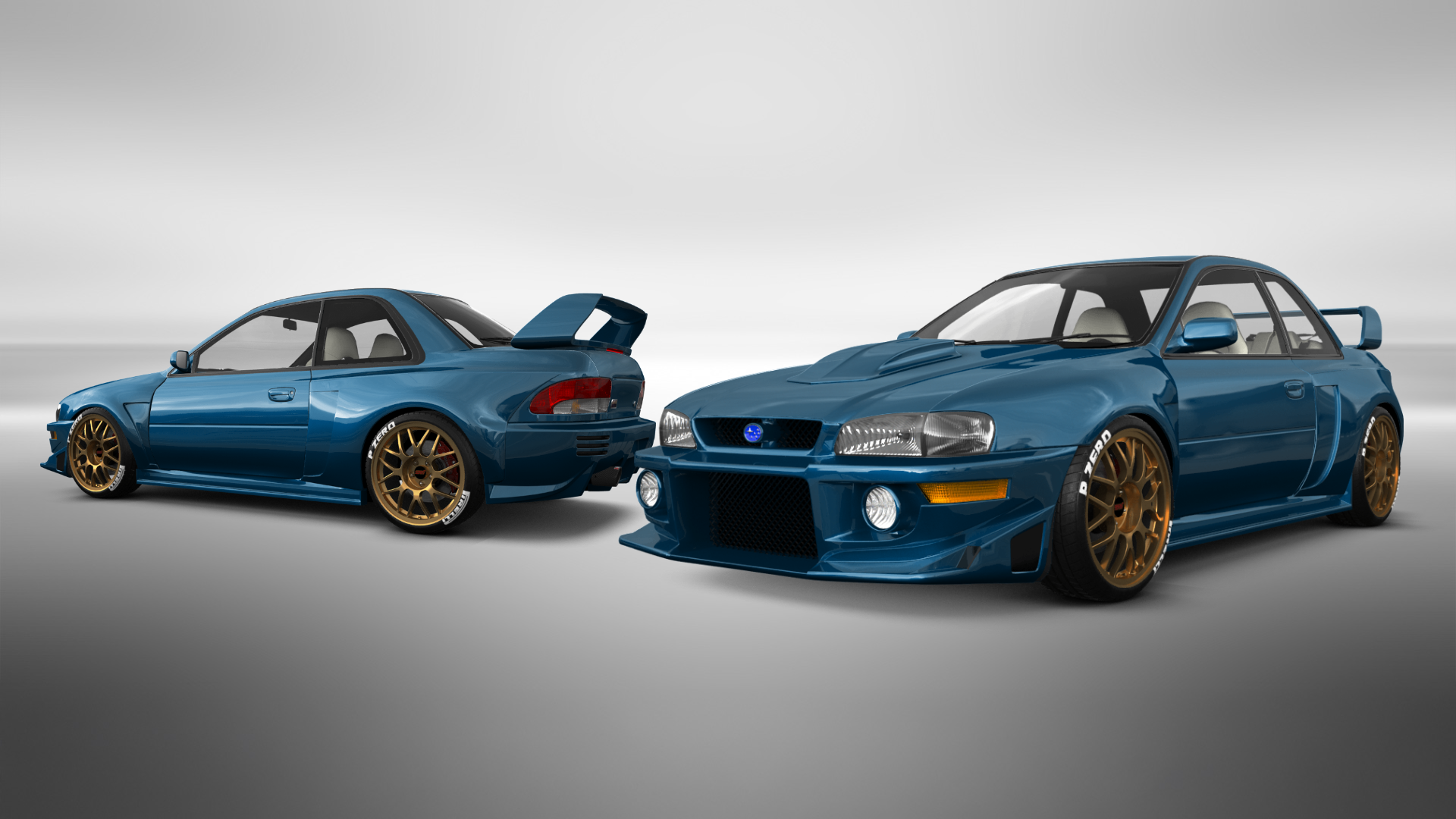 Subaru Impreza WRX STI 22B 2 Door Coupe 2000