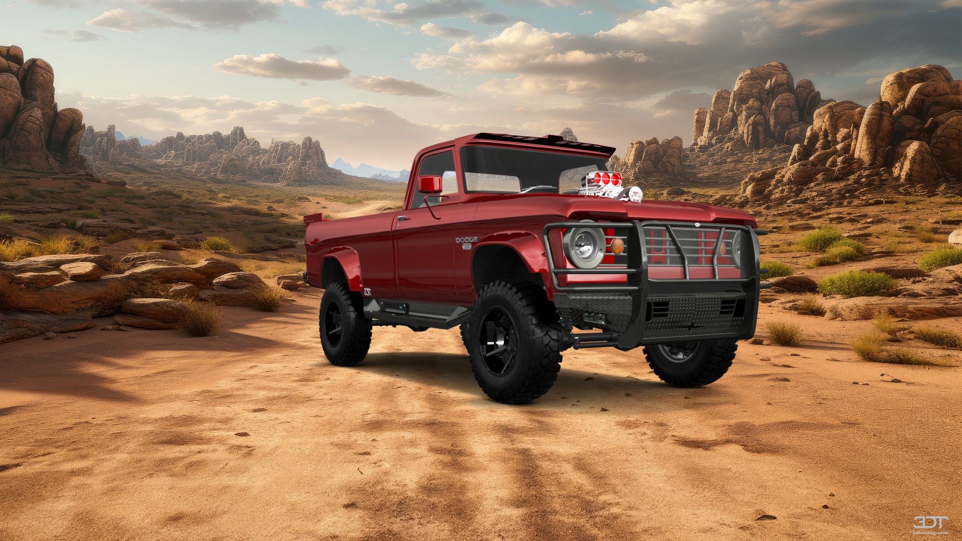 Dodge Power Wagon W200 2 Door pickup truck 1966