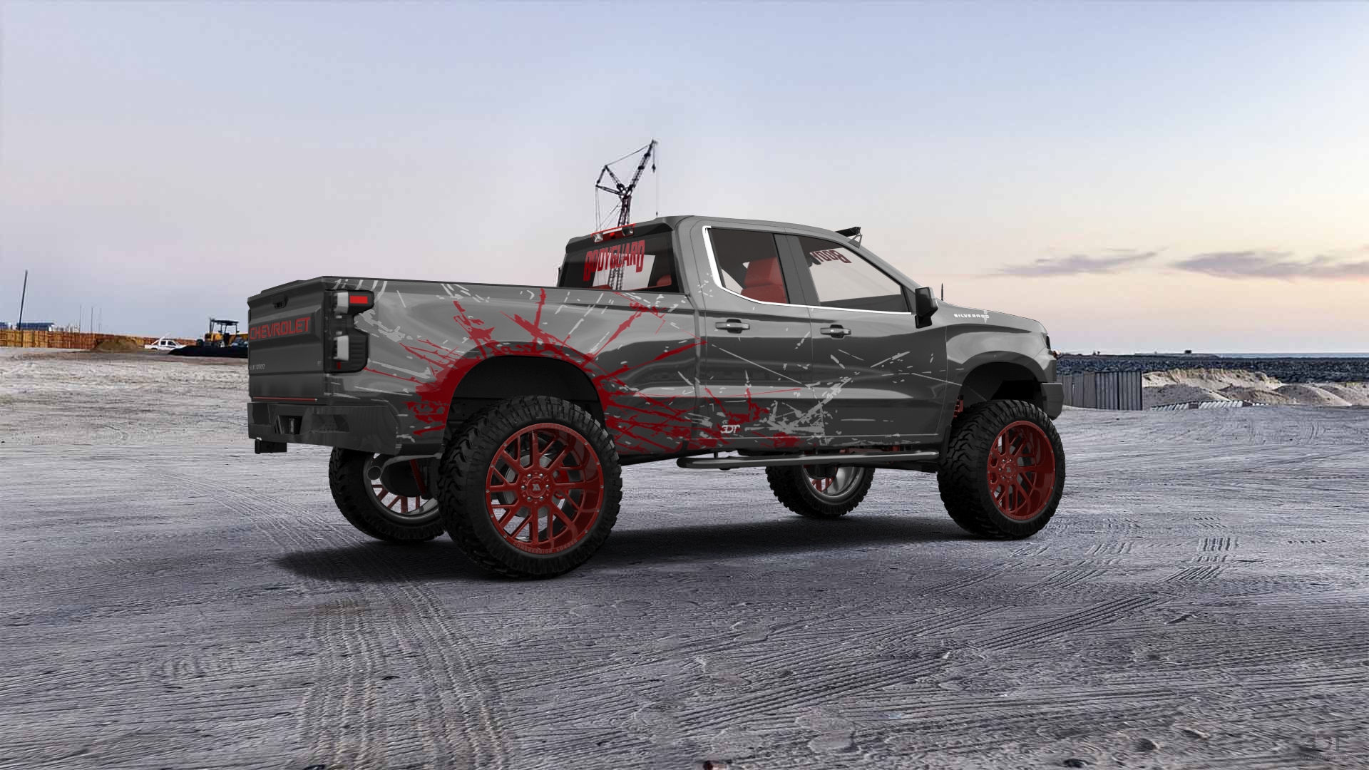 Chevrolet Silverado 1500 6.6 ft box 4 Door pickup truck 2021