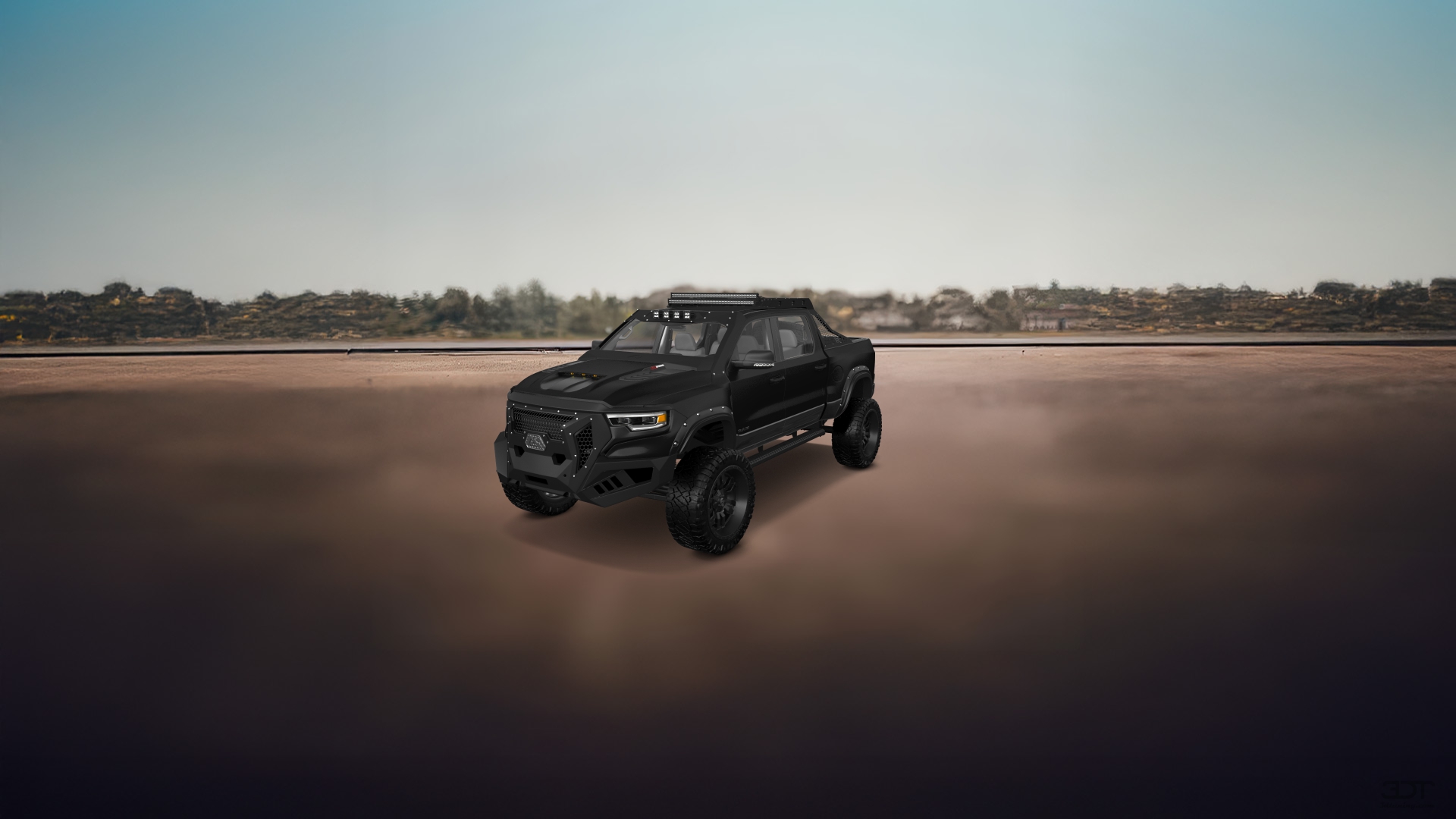 Dodge Ram 1500 TRX 4 Door pickup truck 2021 tuning