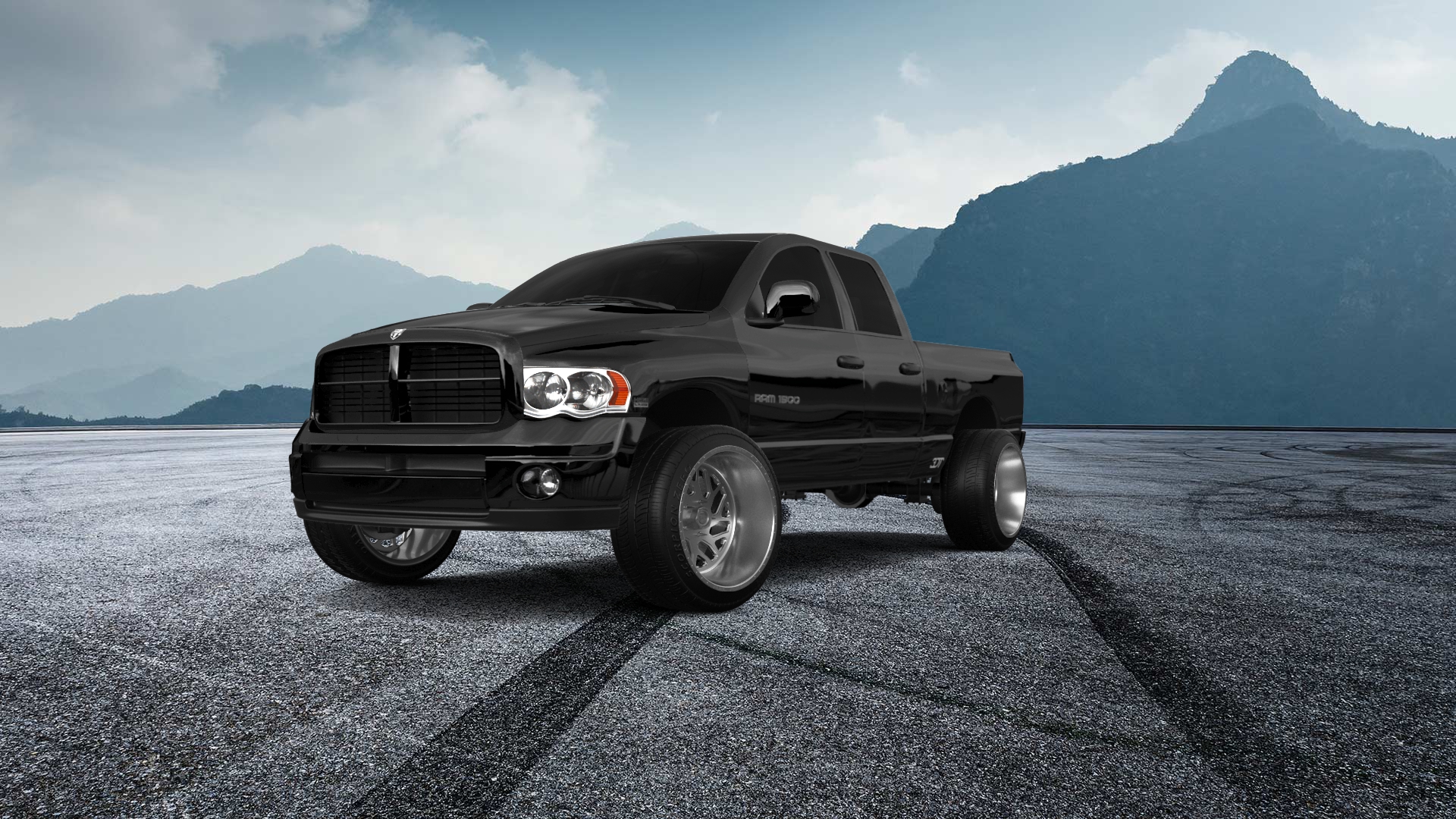 Dodge Ram 1500 6.4 ft box 4 Door pickup truck 2002