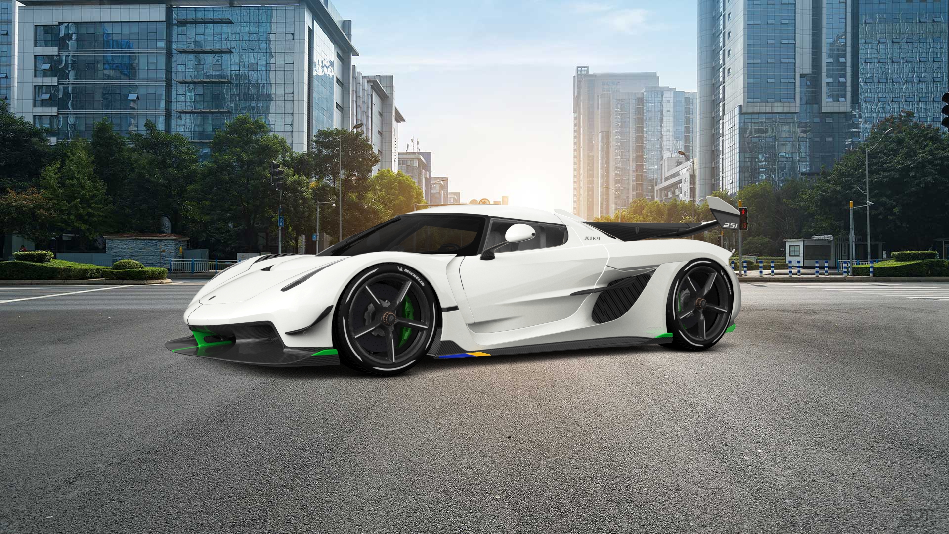 Koenigsegg Jesko 2 door targa top 2020 tuning