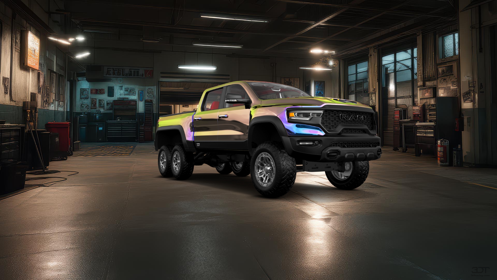 Dodge Ram Hennessey Mammoth 6X6 Truck 2021 tuning