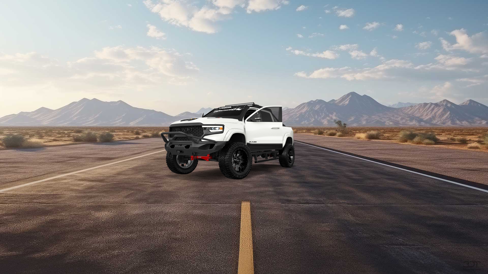 Dodge Ram 1500 TRX 4 Door pickup truck 2021 tuning