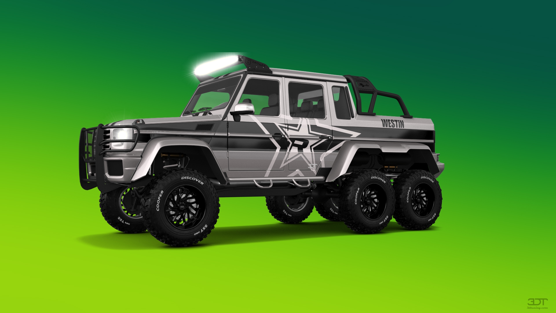 Mercedes G 63 AMG 6x6 4 Door pickup truck 2013