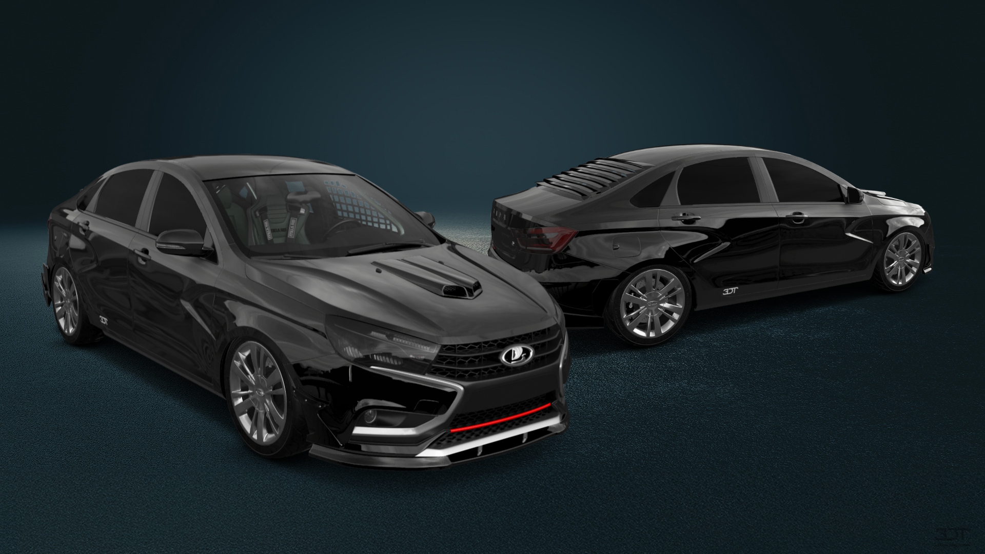 Lada Vesta 4 Door Saloon 2016 tuning