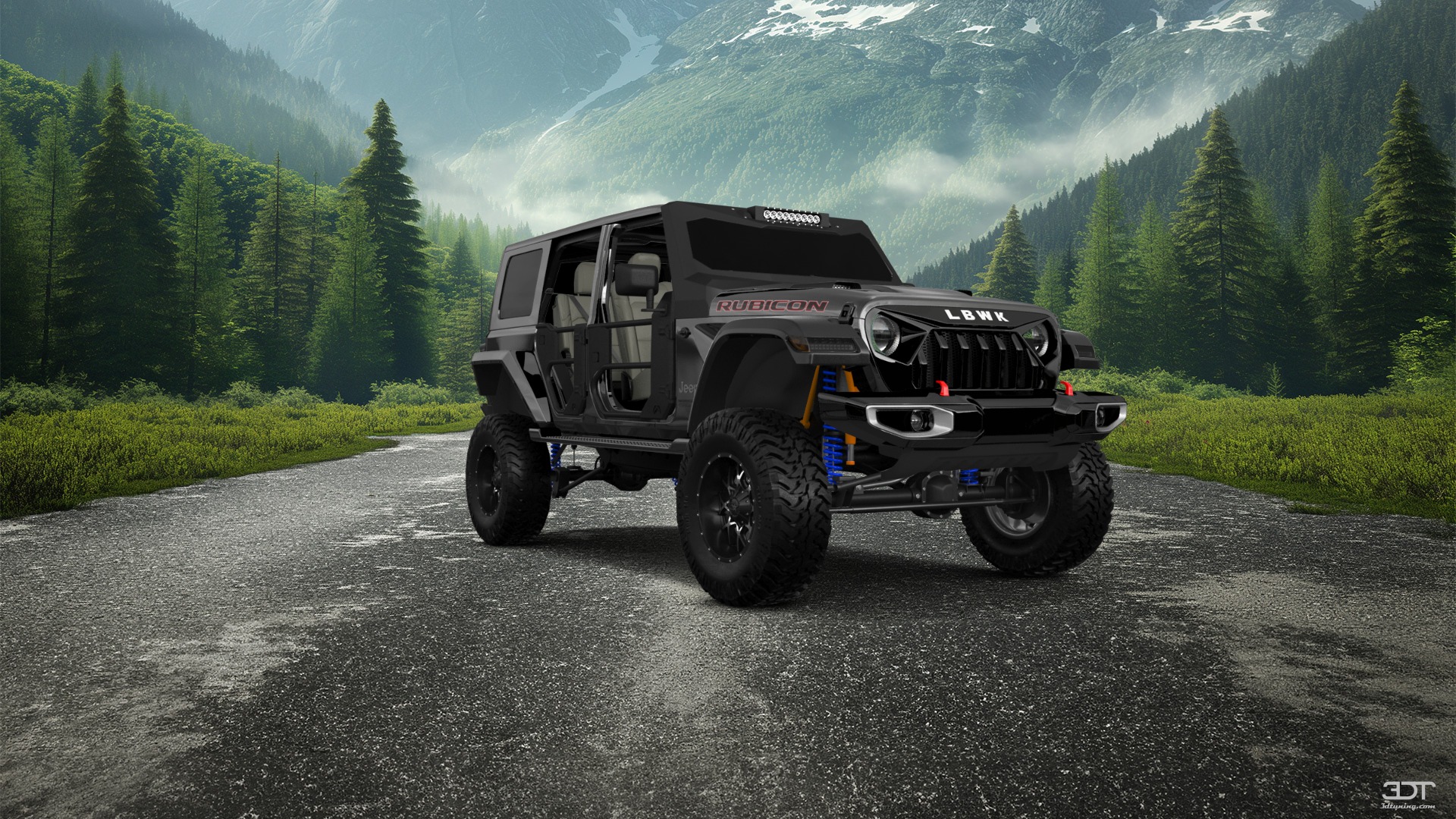 Jeep Wrangler Rubicon JL 4 Door SUV 2017 tuning