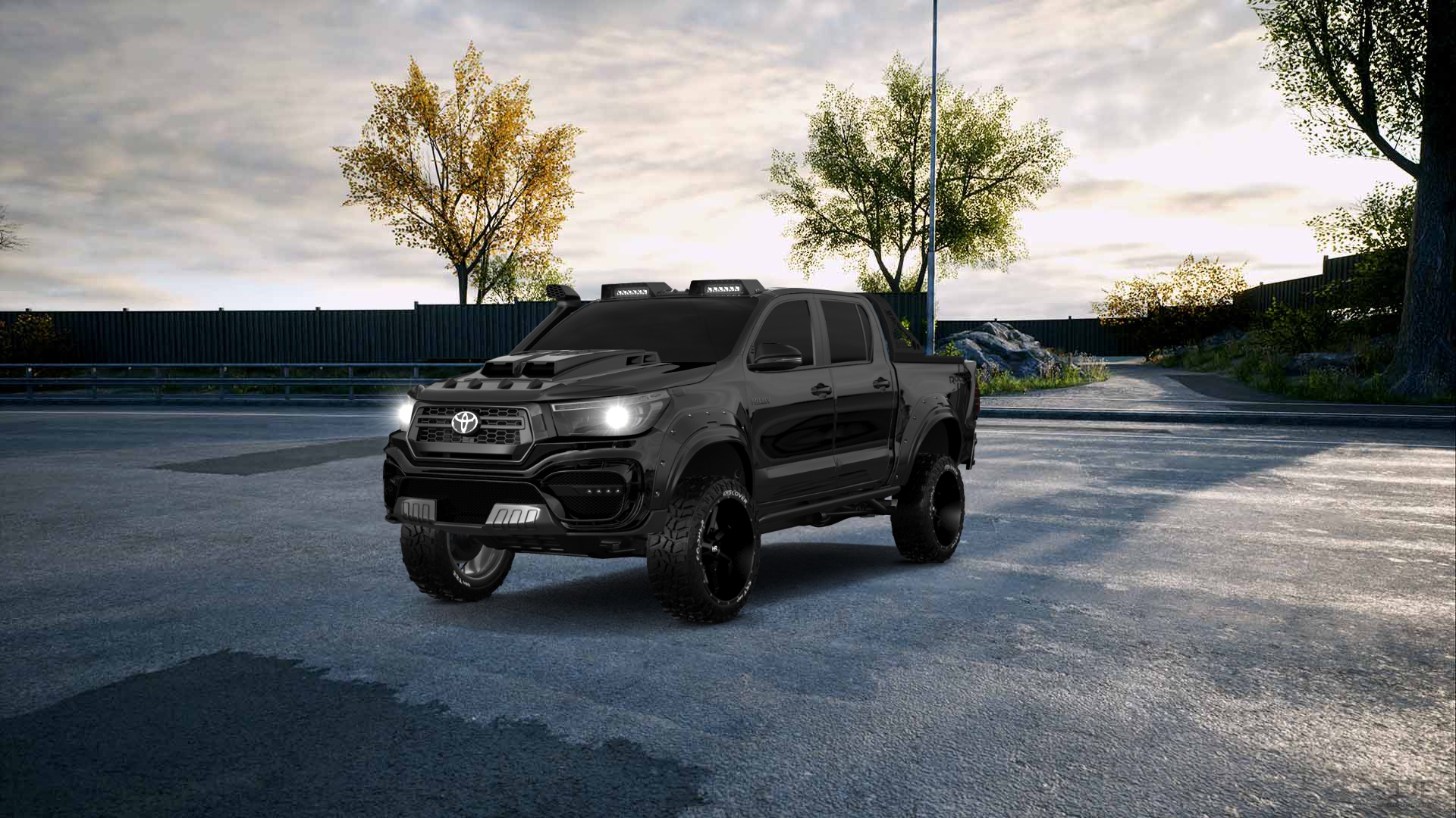 Toyota Hilux Double Cab 4 Door pickup truck 2015