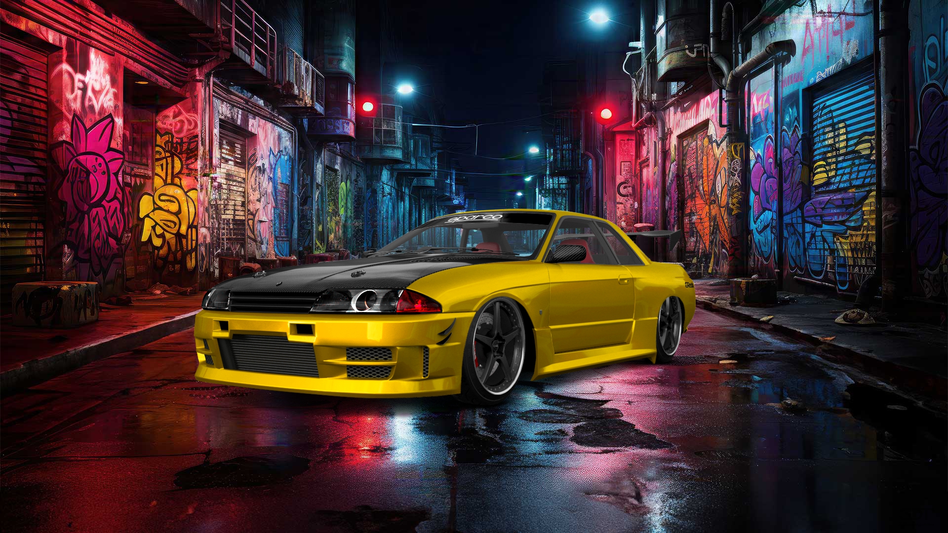 Nissan Skyline GT-R 2 Door Coupe 1989 tuning