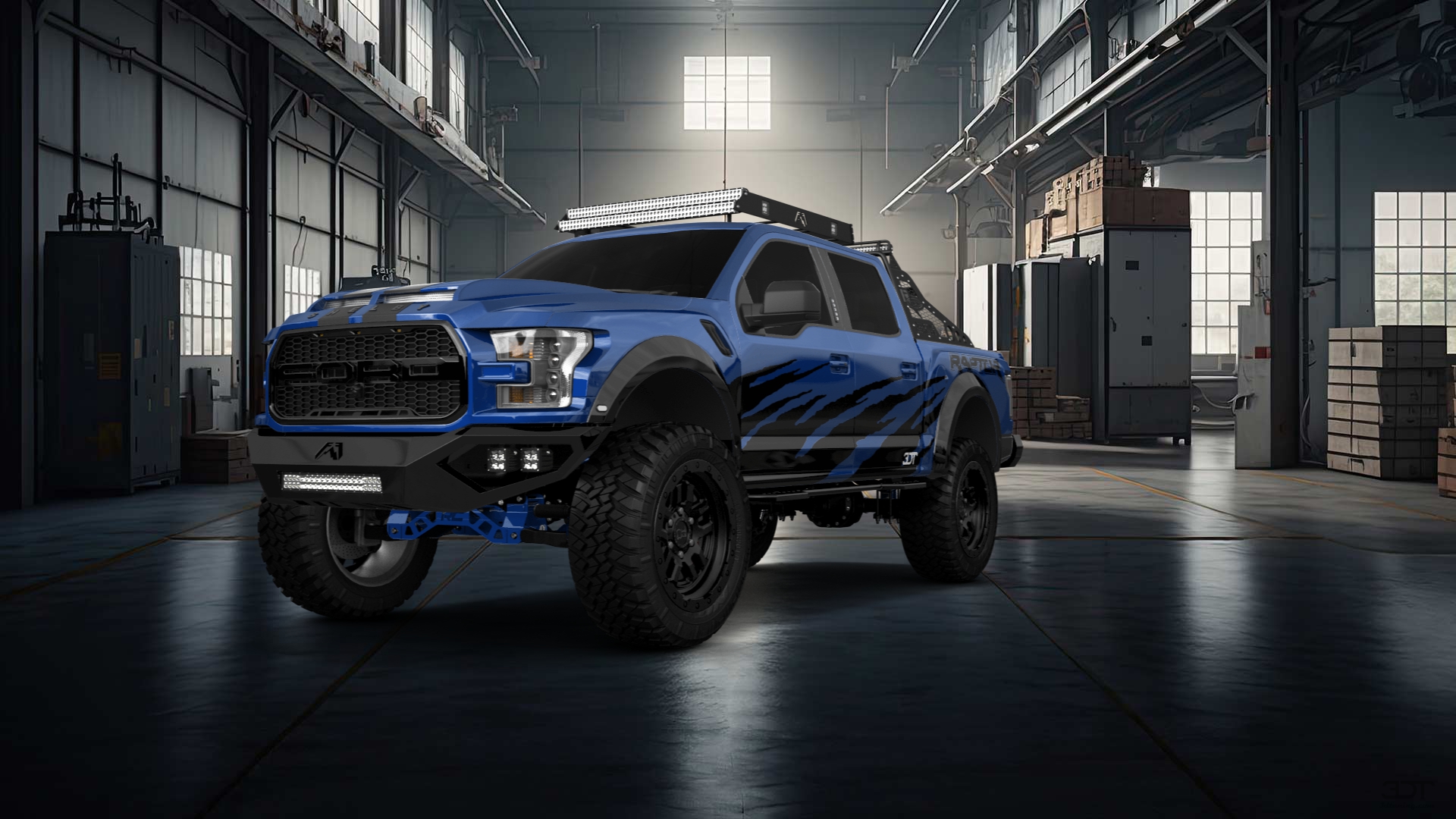 Ford F-150 Raptor 4 Door pickup truck 2017 tuning