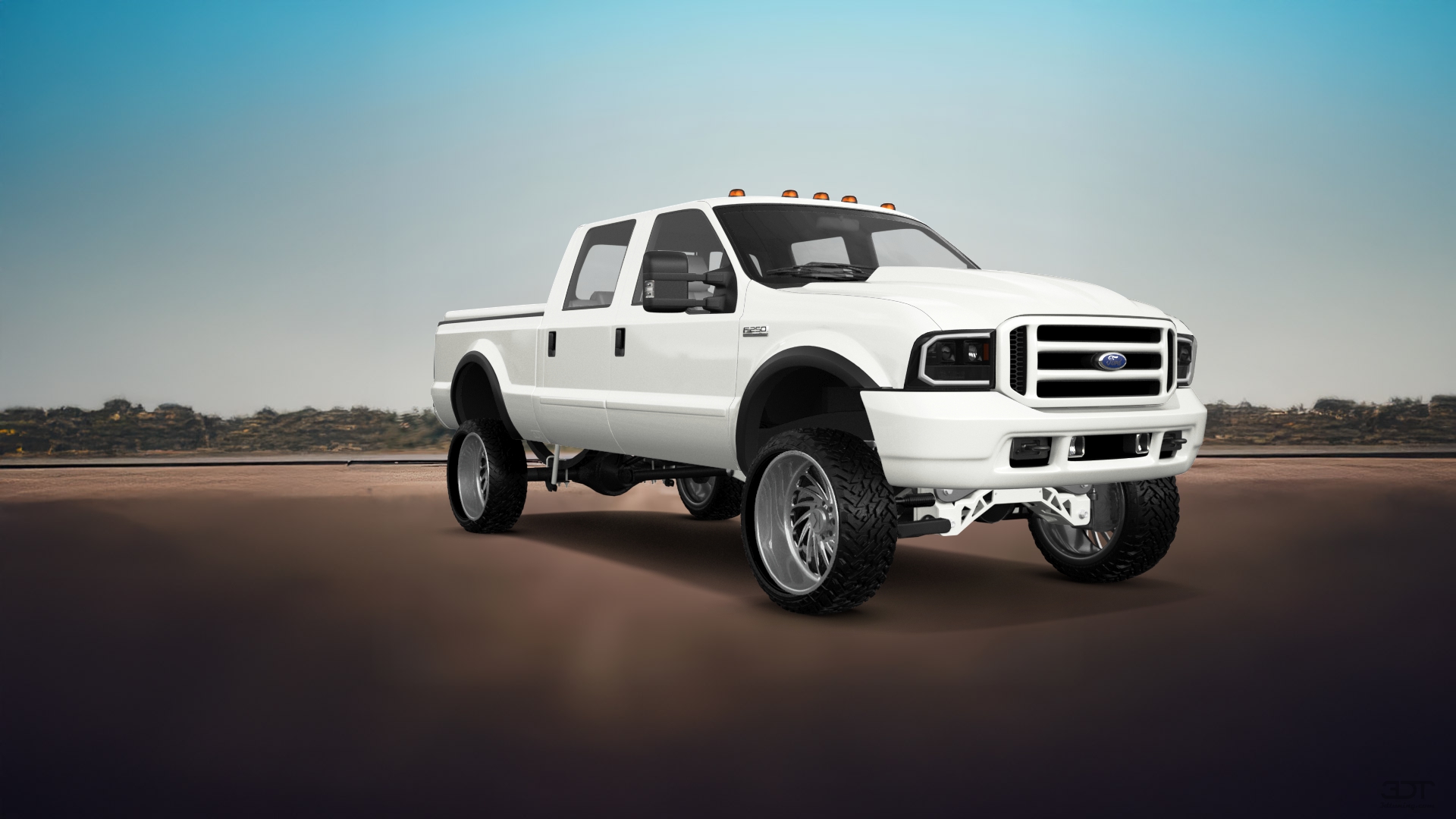 Ford F-250 Crew Cab 4 Door pickup truck 1999 tuning