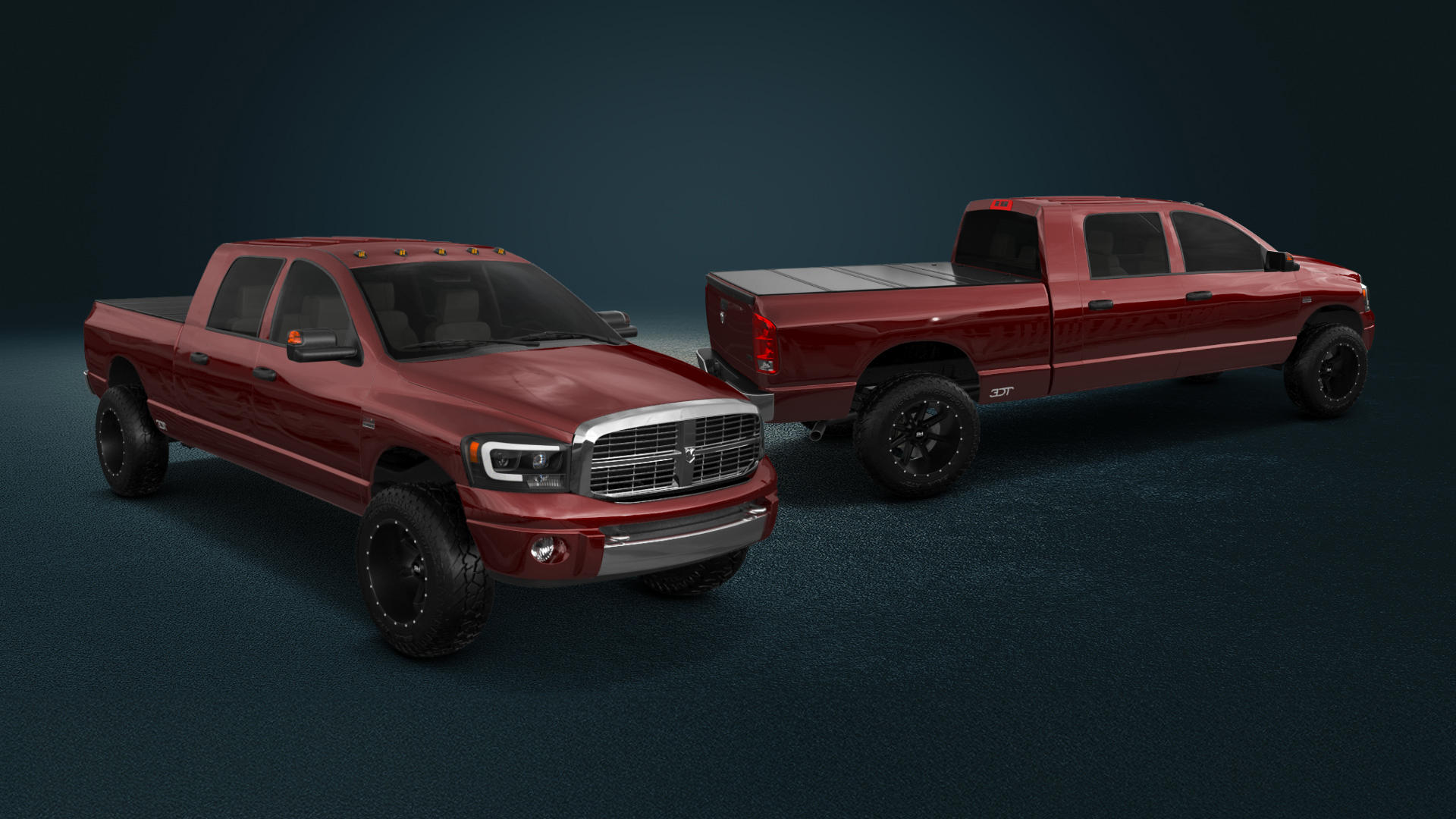Dodge Ram 2500 4 Door pickup truck 2007 tuning