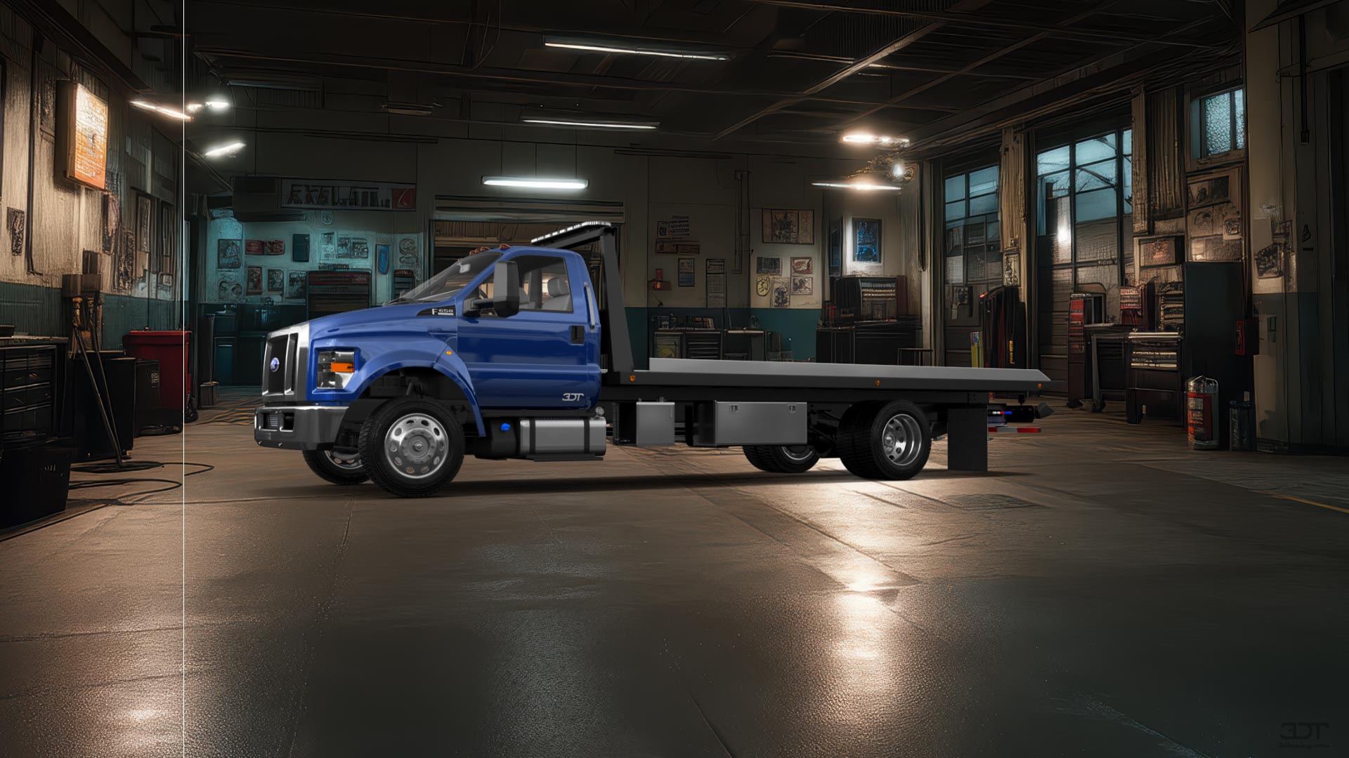 Ford F-650 Tow Truck Pickup 2016 tuning