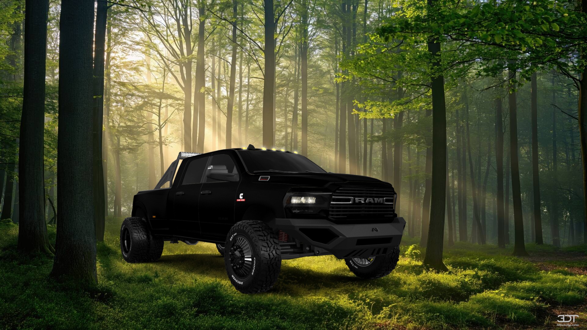 Dodge Ram 3500 4 Door pickup truck 2020 tuning