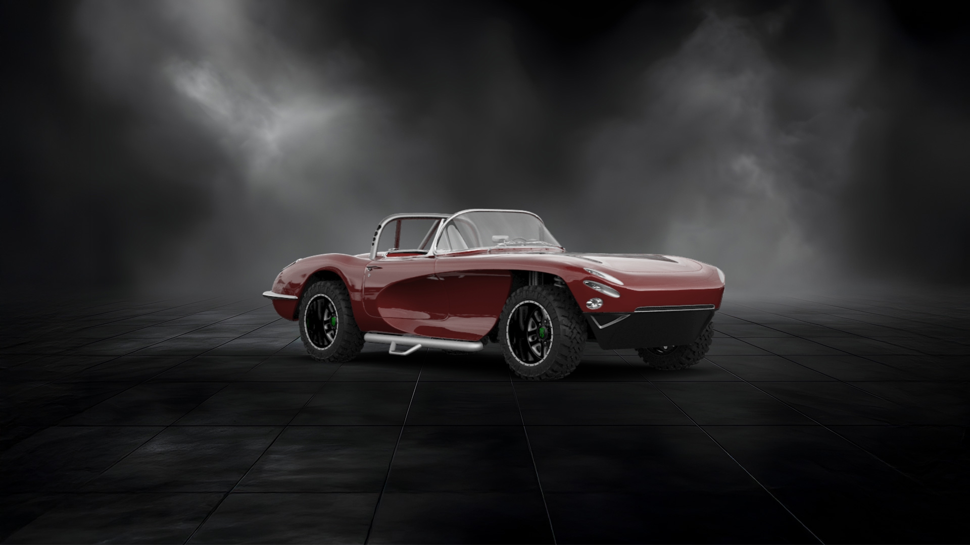 Chevrolet Corvette Convertible Coupe 1958 tuning