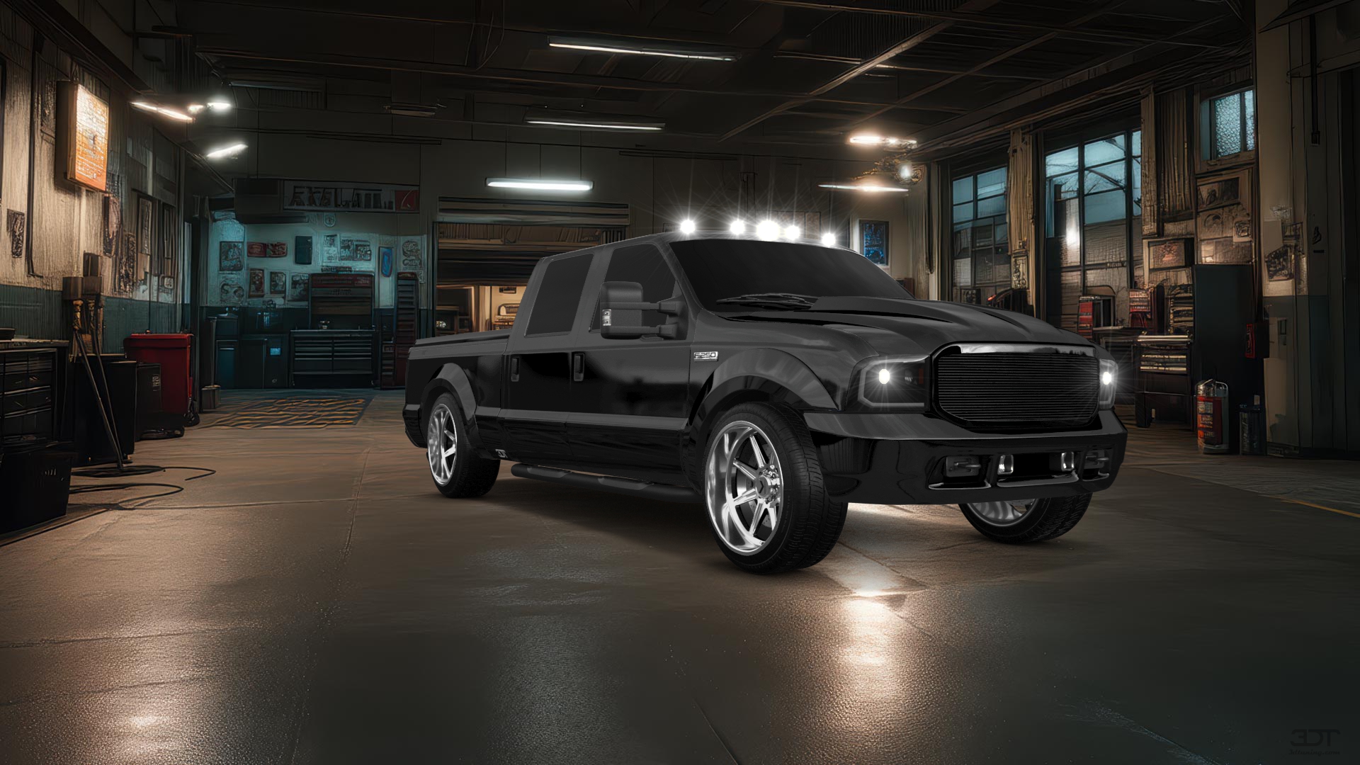 Ford F-250 Crew Cab 4 Door pickup truck 1999 tuning