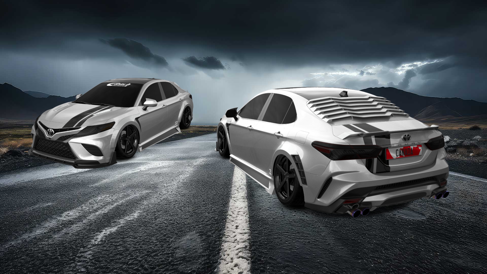 Toyota Camry Sedan 2018 tuning