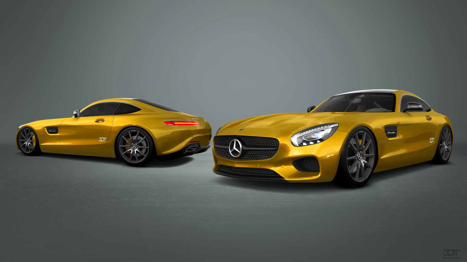 Mercedes AMG GT 2 door fastback coupe 2015 tuning