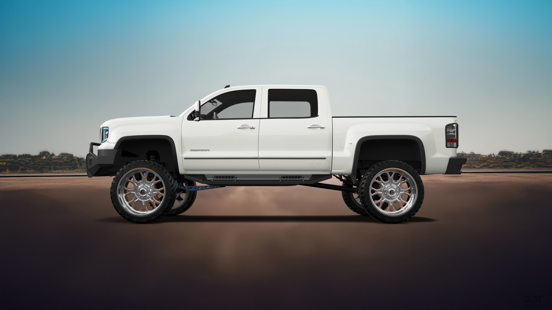 GMC Sierra 1500 Crew Cab 4 Door pickup truck 2016 tuning