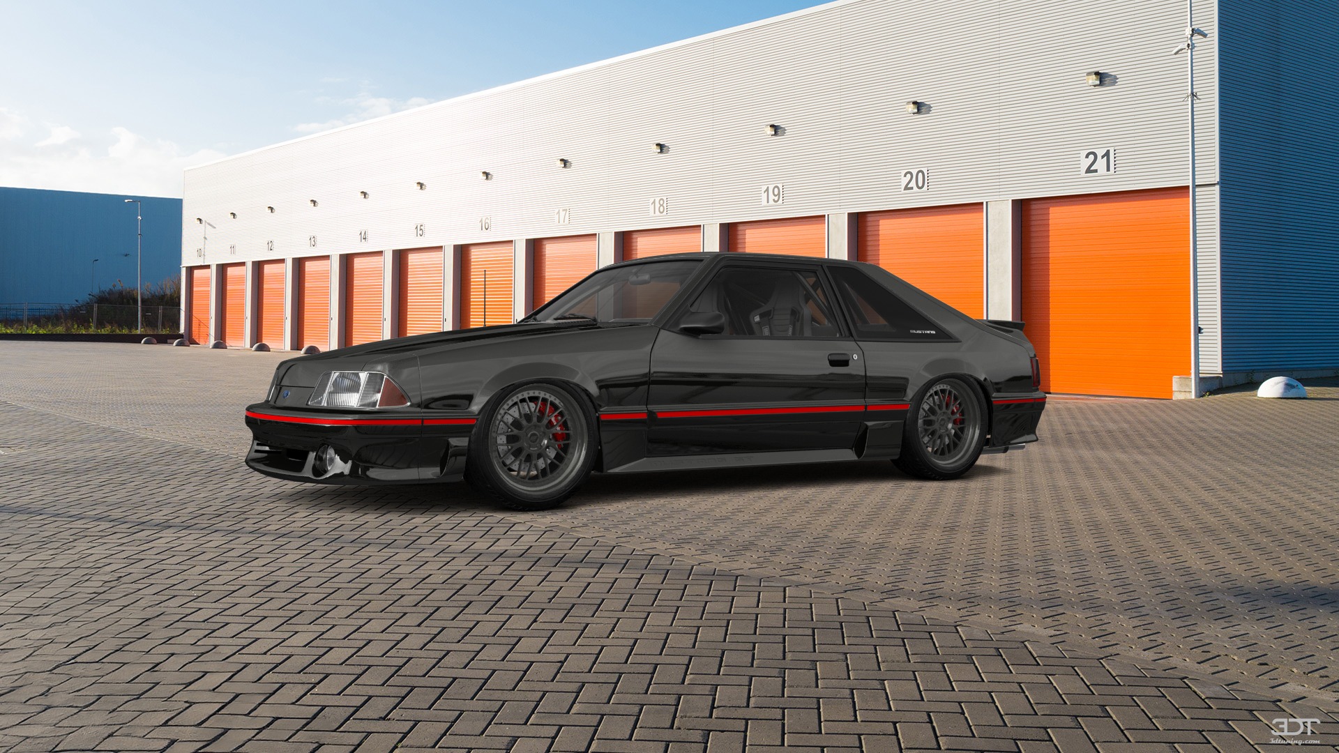 Ford Mustang 3 Door Hatchback 1988