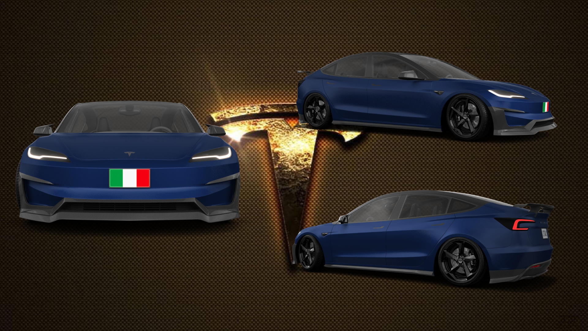 Tesla Model 3 4 Door Saloon 2023 tuning