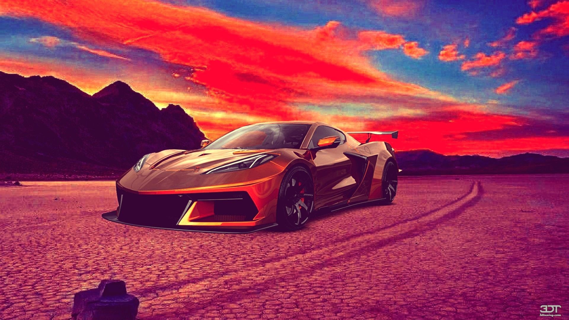 Chevrolet Corvette 2 door targa top 2020 tuning