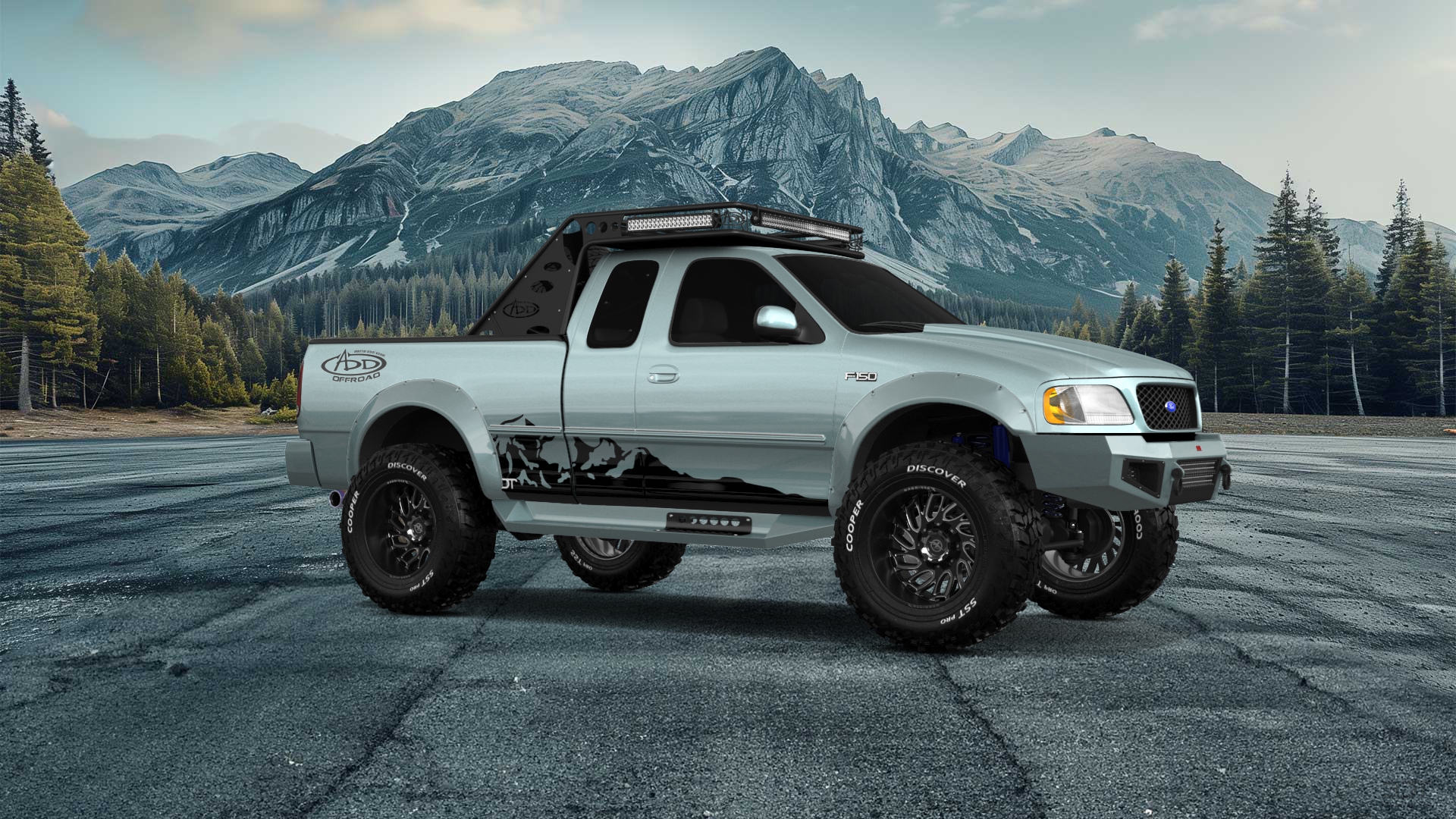 Ford F-150 SuperCab 2 Door pickup truck 1997 tuning