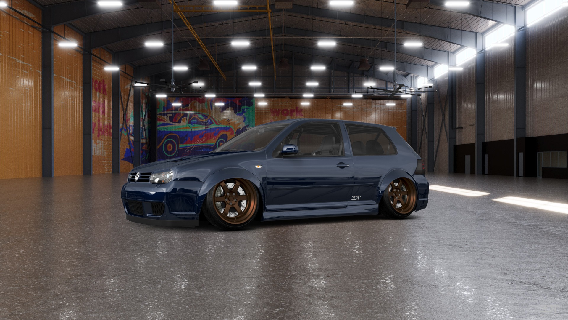 Volkswagen Golf 4 (mk4) 3 Door Hatchback 1997 이미지