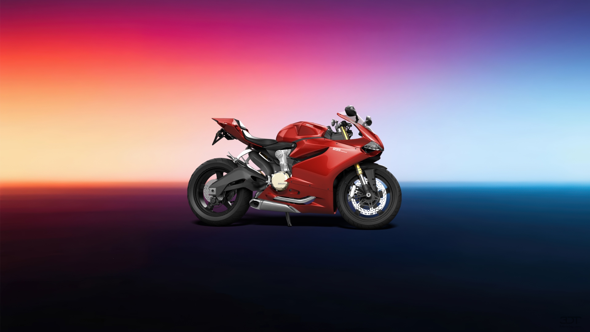 Ducati 899 Panigale Sport Bike 2015 tuning