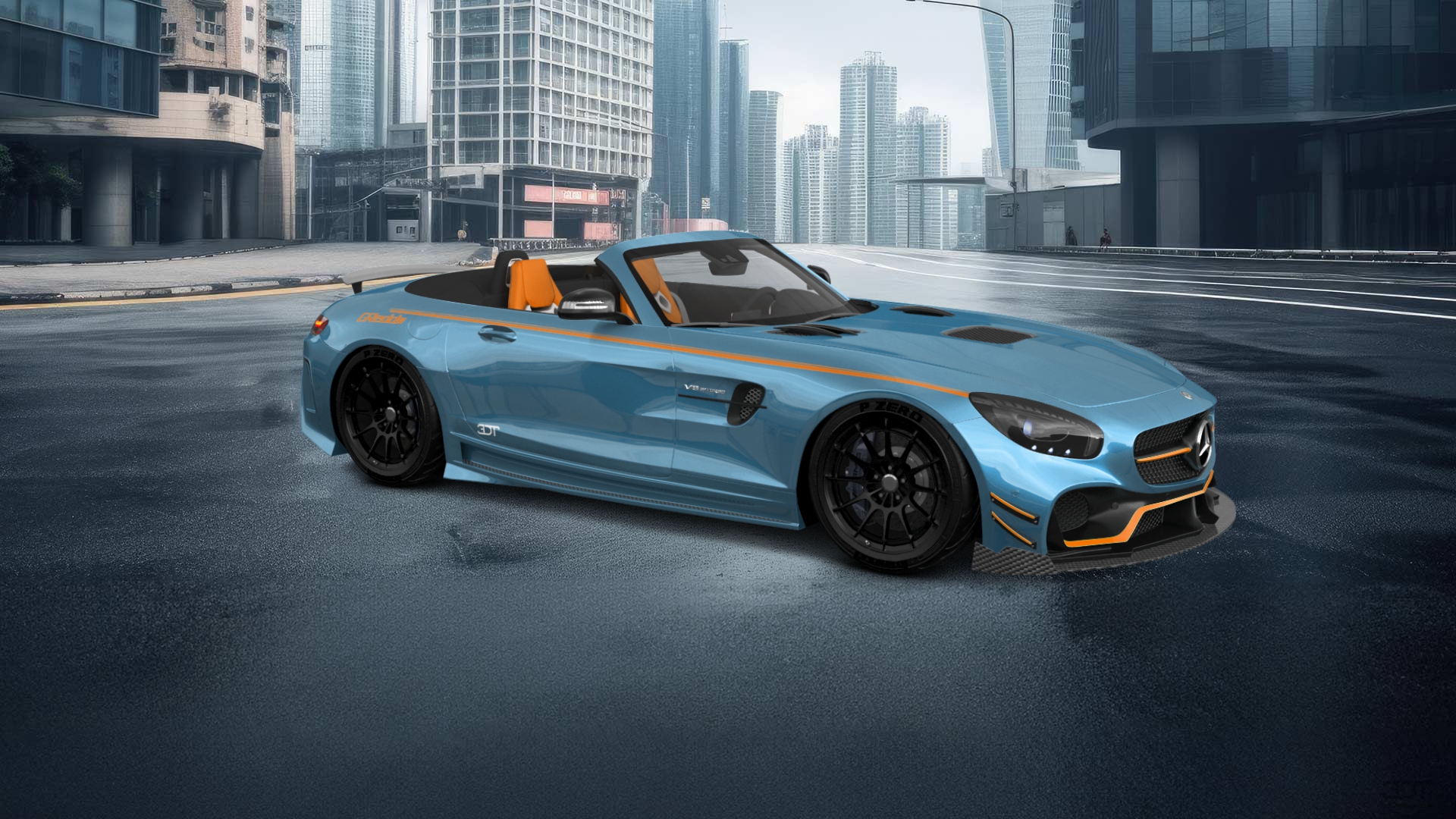 Mercedes AMG GT 2 Door Convertible 2016 tuning