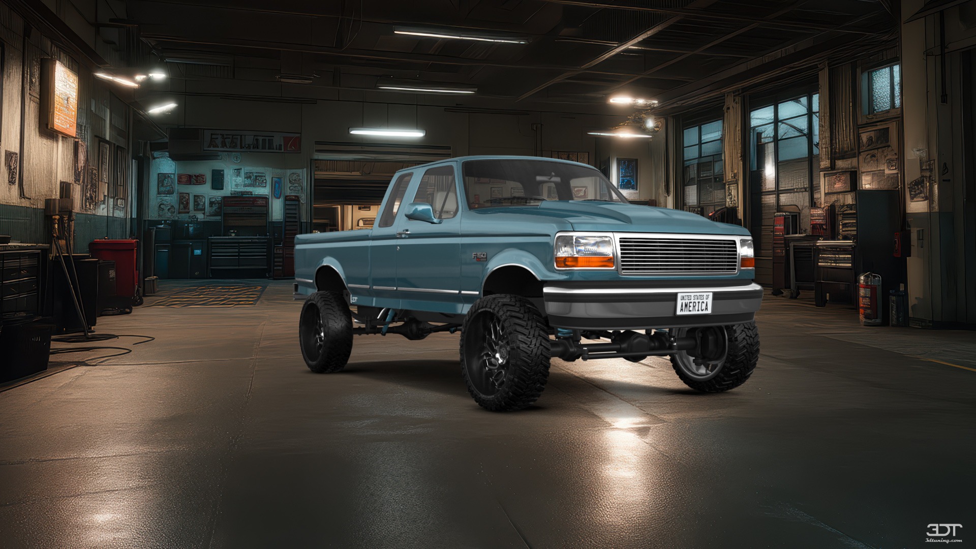 Ford F-150 SuperCab 2 Door pickup truck 1993 tuning
