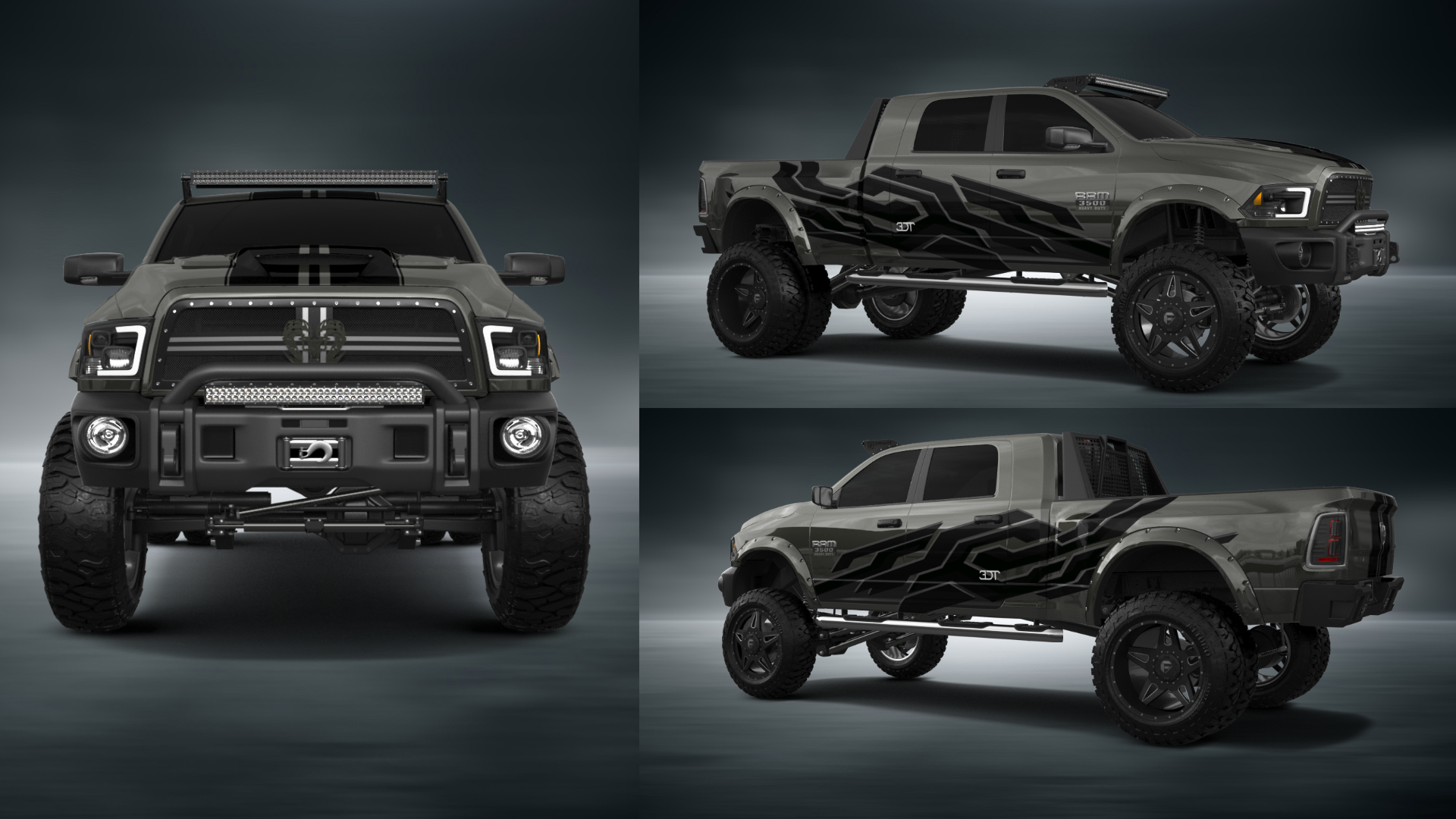 Dodge Ram 3500 4 Door Truck 2014