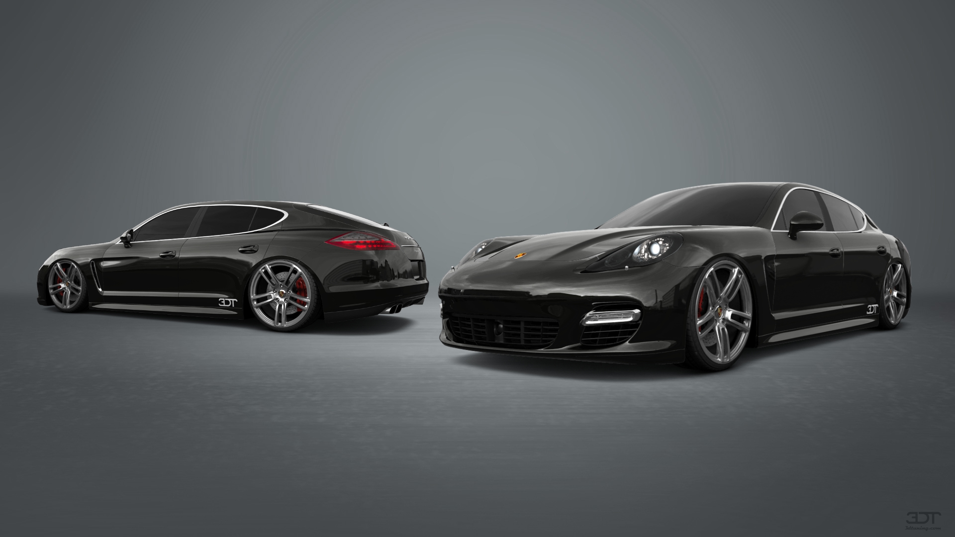 Porsche Panamera 4 door fastback saloon 2011