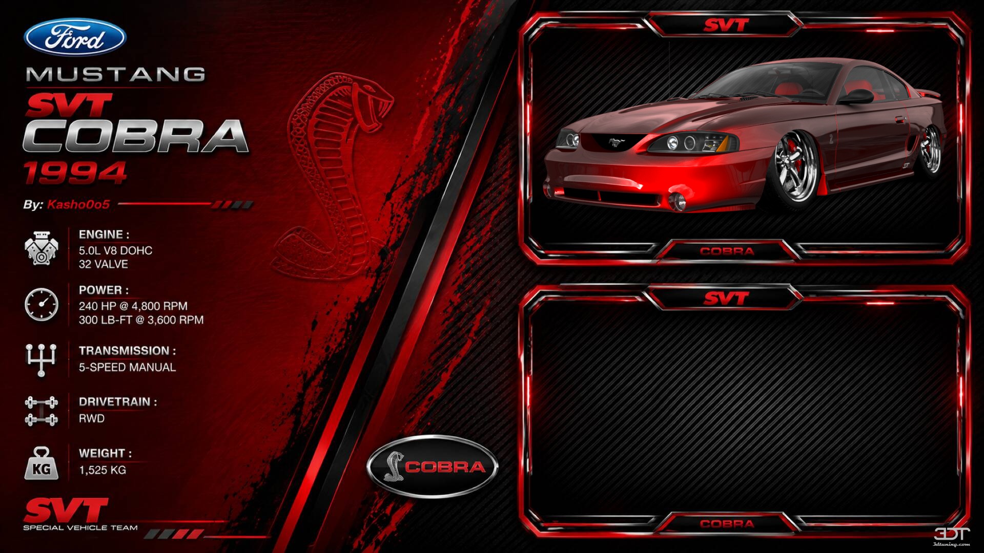 Ford Mustang 2 Door Coupe 1994 Images