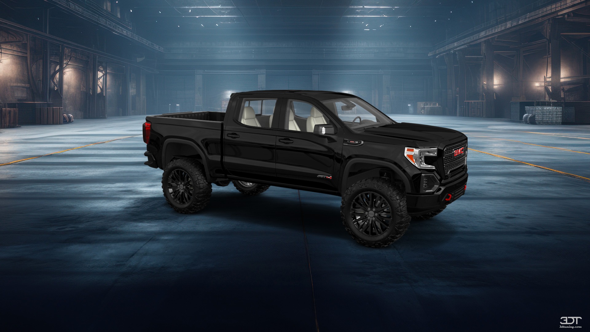 Tuning GMC Sierra 4 Door pickup truck 2020