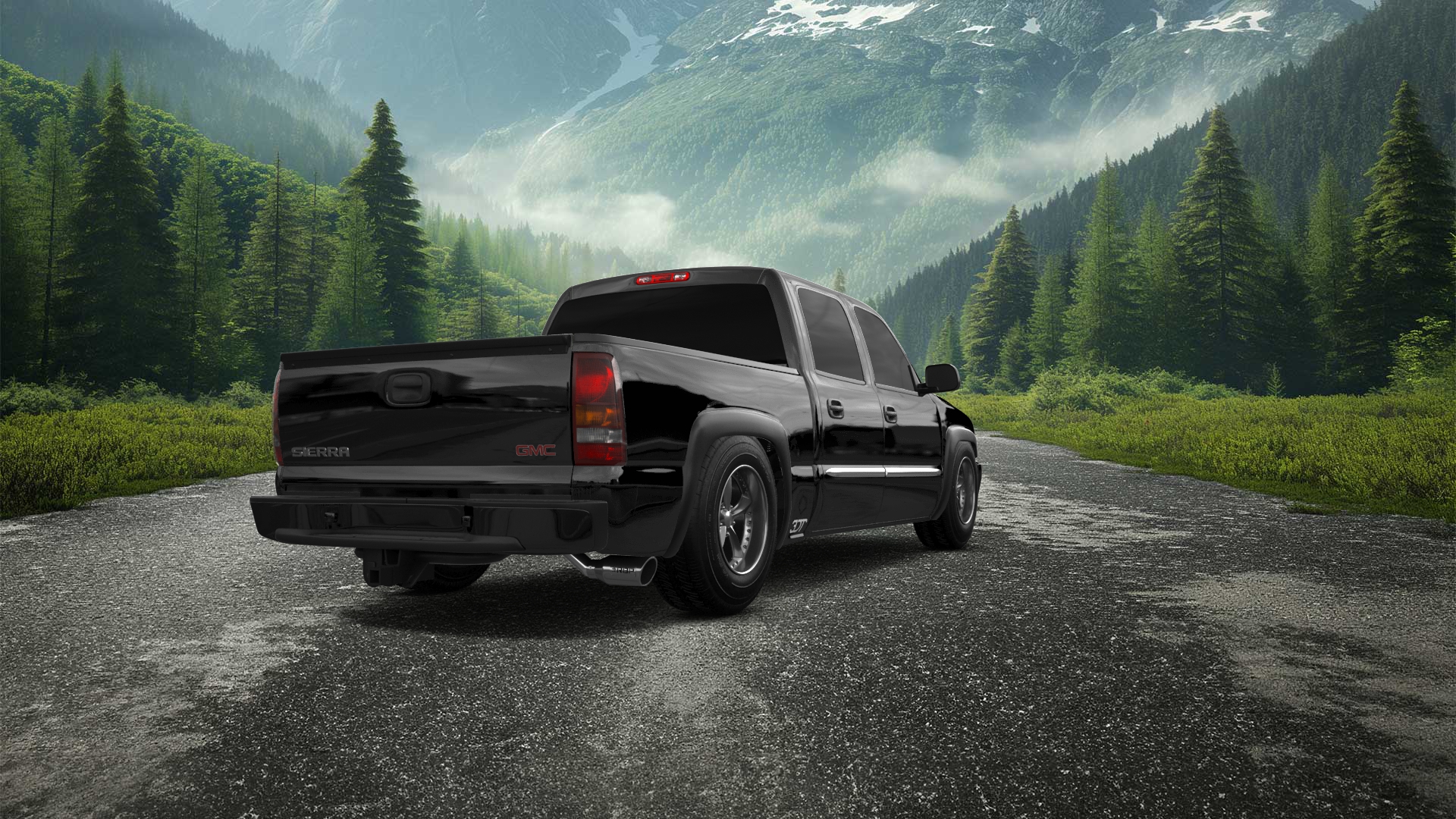 GMC Sierra 1500 Crew Cab Pickup Truck 2000