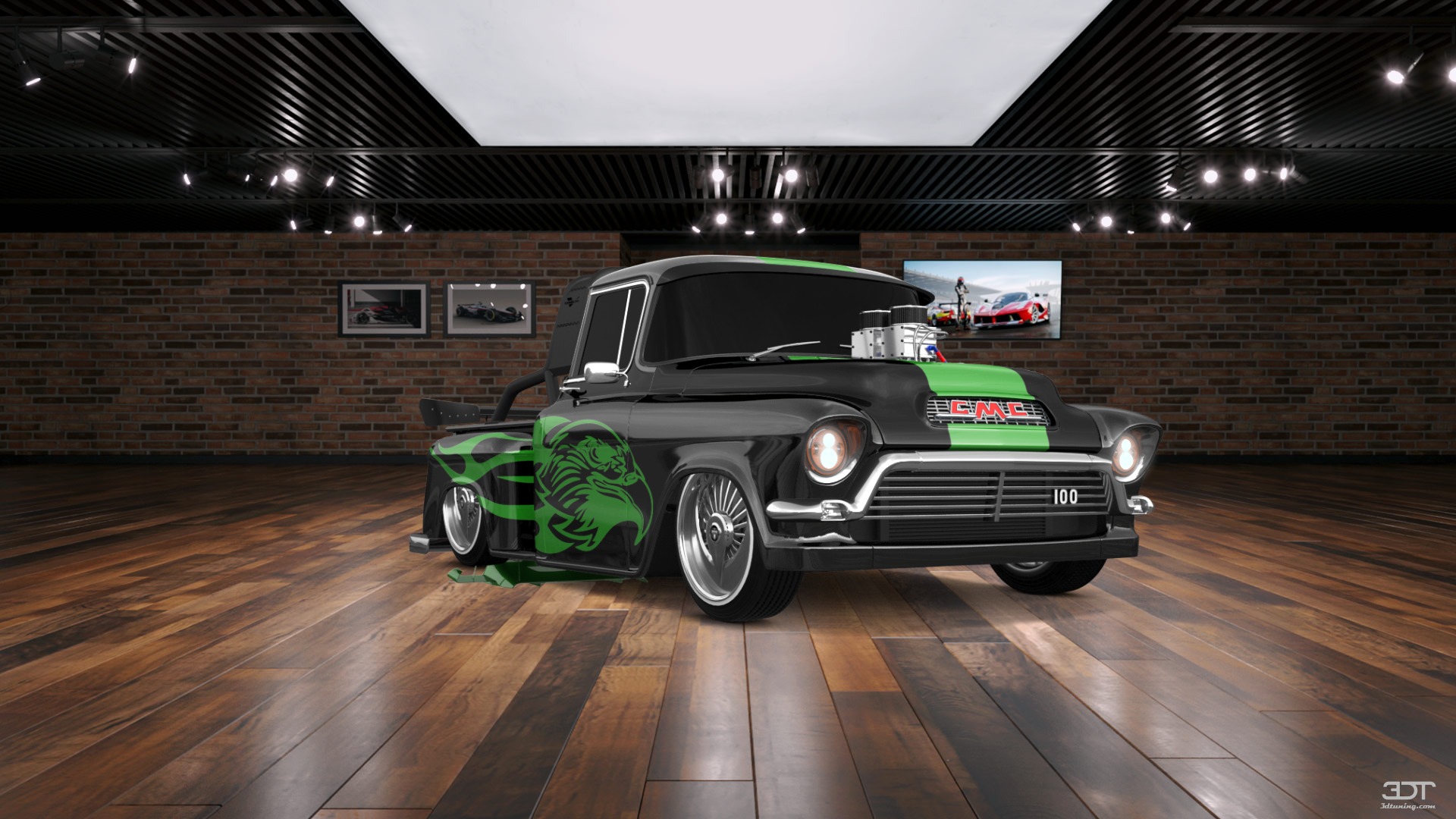 GMC 100 Stepside 2 Door pickup truck 1957