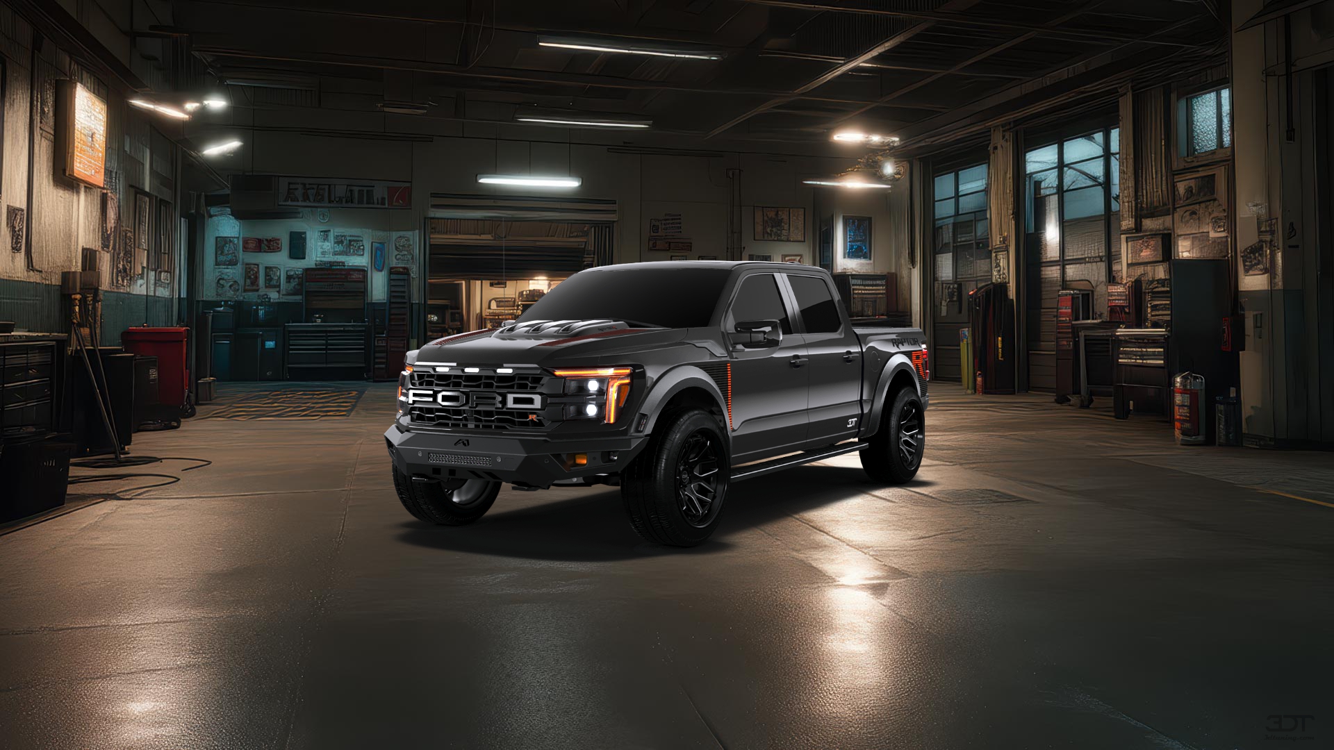 Ford F-150 Raptor 4 Door pickup truck 2024 tuning