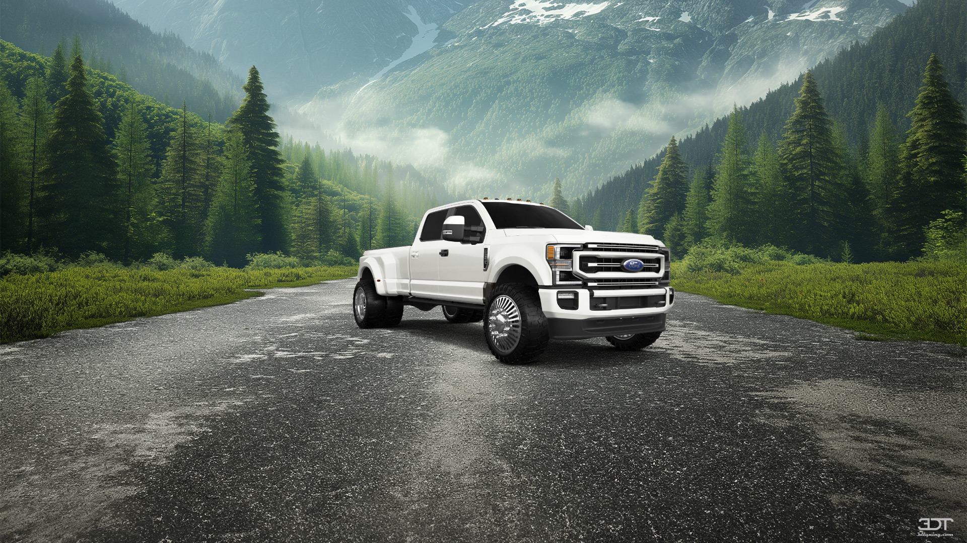 Ford F-350 DRW 4 Door pickup truck 2021 tuning